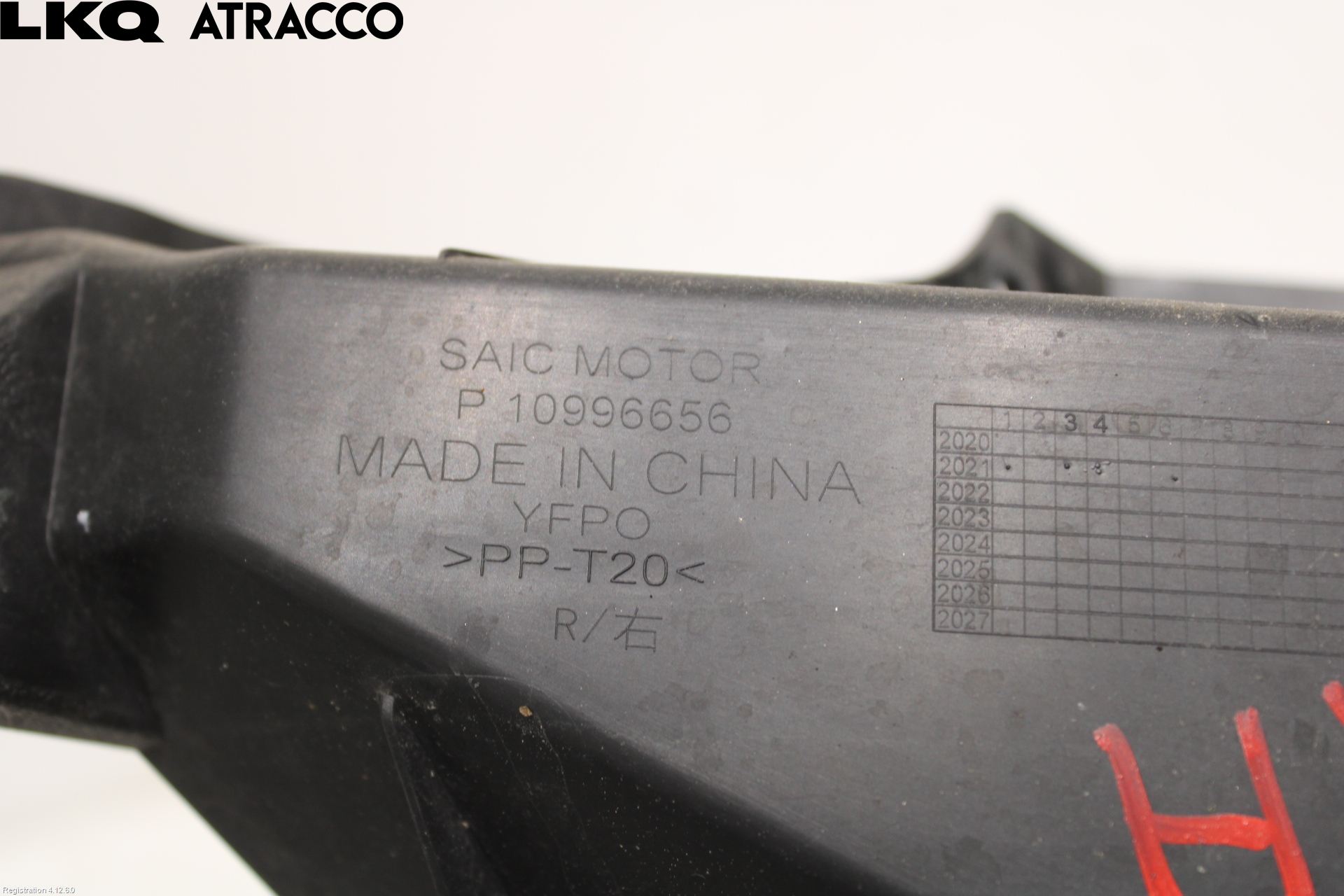 MG MARVEL R 22- Støtfangerfeste Foran Høyre