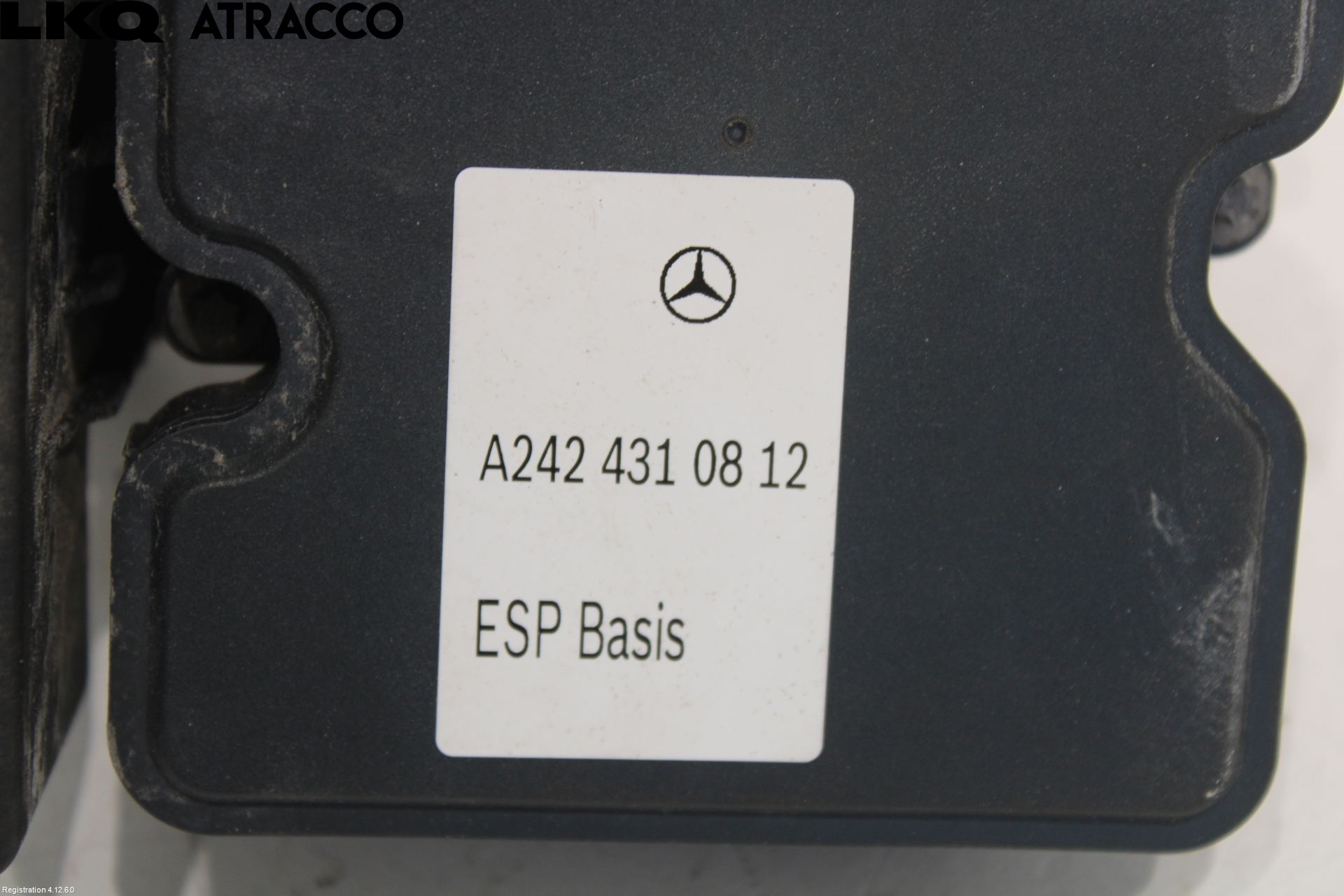 Mercedes-Benz MB B-KLASS (W246/W242) 12-19 Abs Hydraulikkaggregat