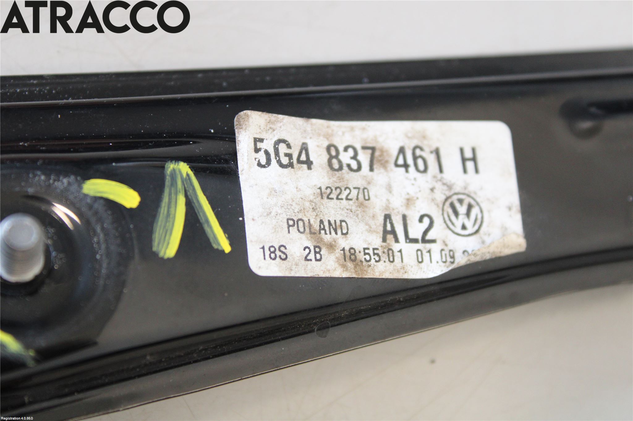 Volkswagen VW GOLF / E-GOLF VII 13-20 Vindusheis