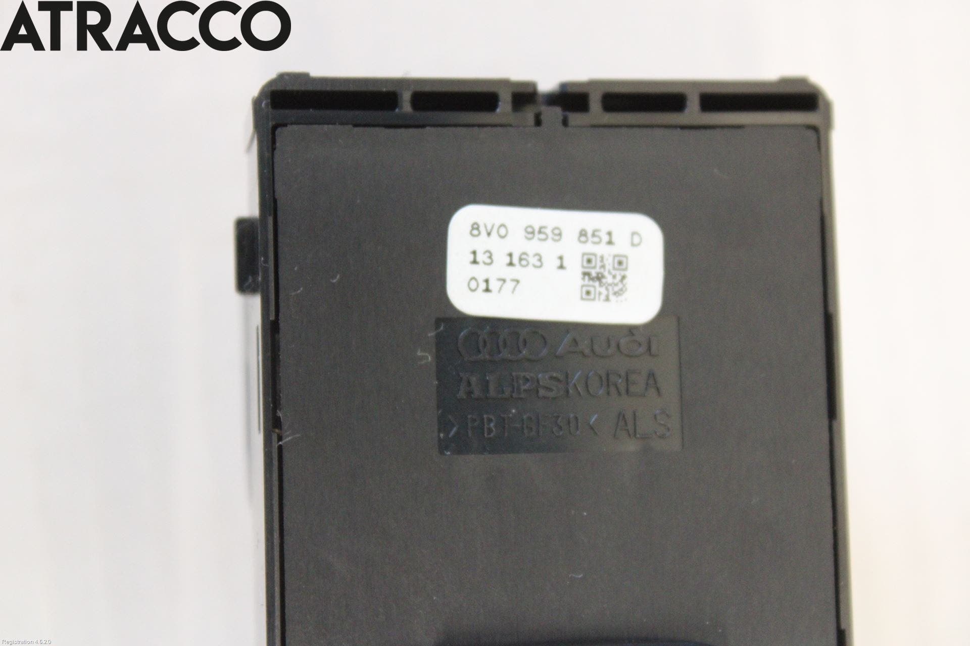 Audi A3/S3 05-13 Bryter Vindusheis