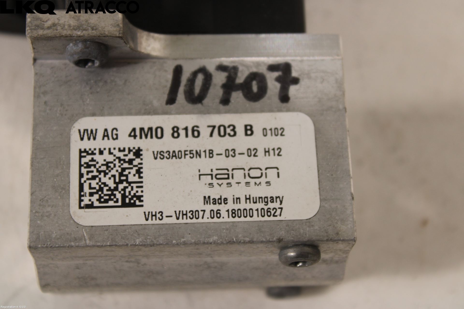 Volkswagen VW GOLF / E-GOLF VII 13-20 Varme Ac Ekspansjonsventil