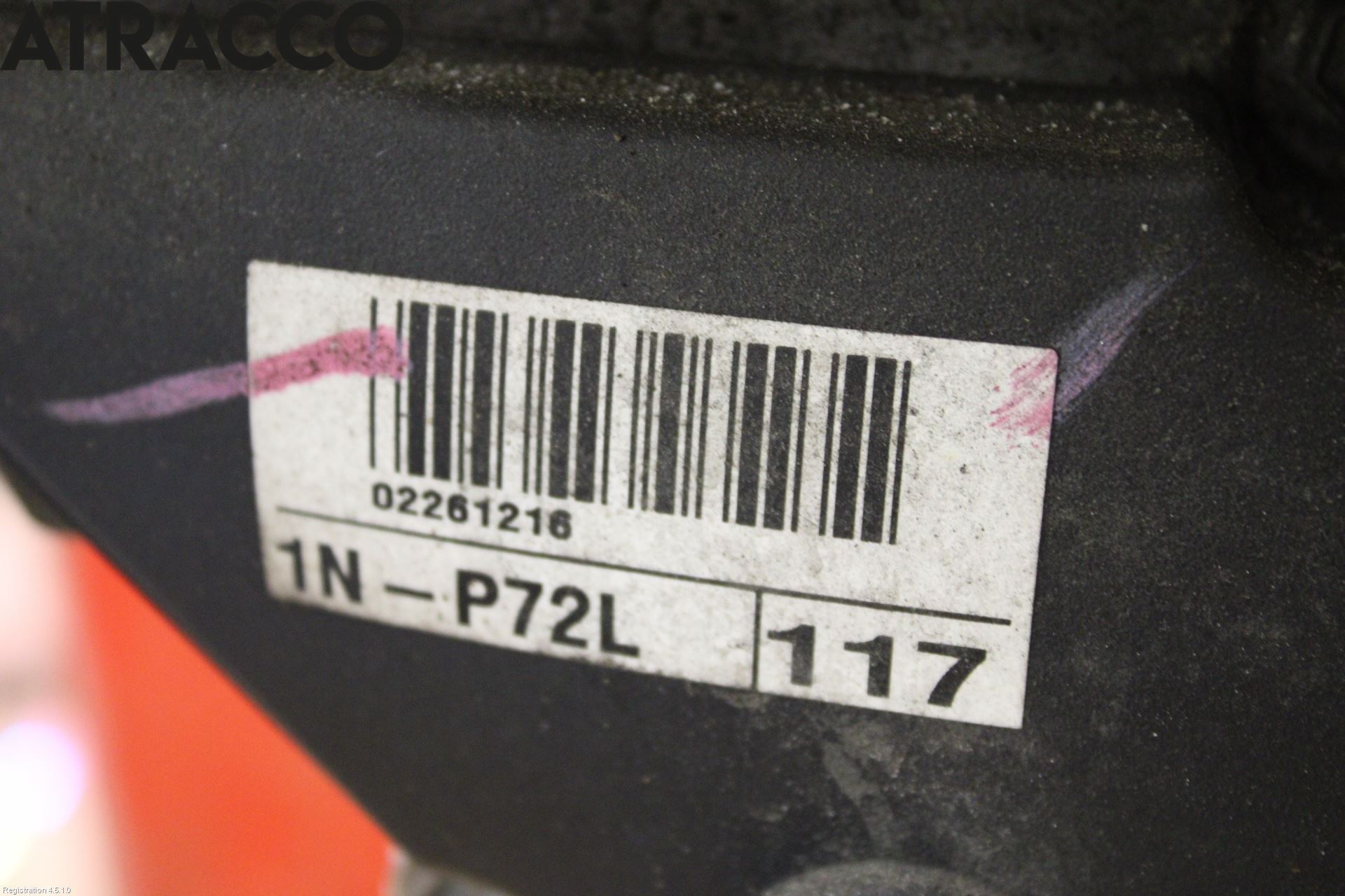 Toyota YARIS XP90 06-11 Motor Diesel