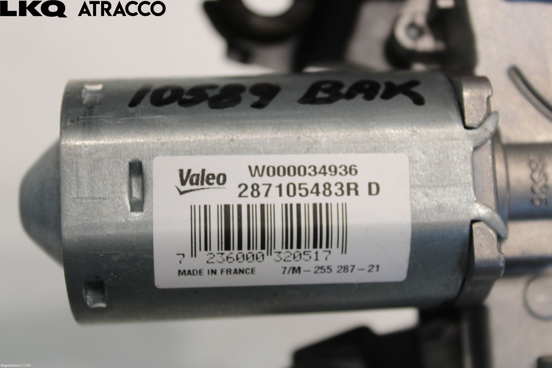 Renault ZOE/E-TECH 13- Viskermotor Bakluke