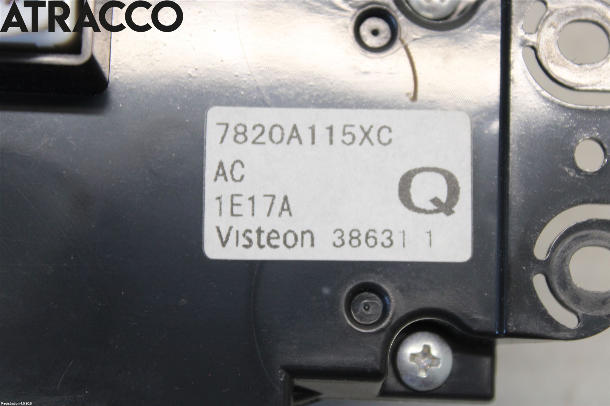 Citroen C-CROSSER Varme Ac Betjening-Display