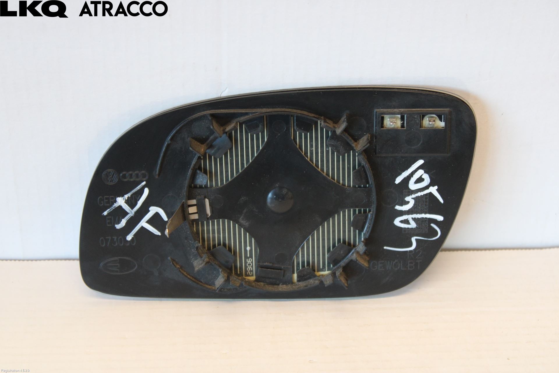 Volkswagen VW TOURAN 03-10 Speil Glass H