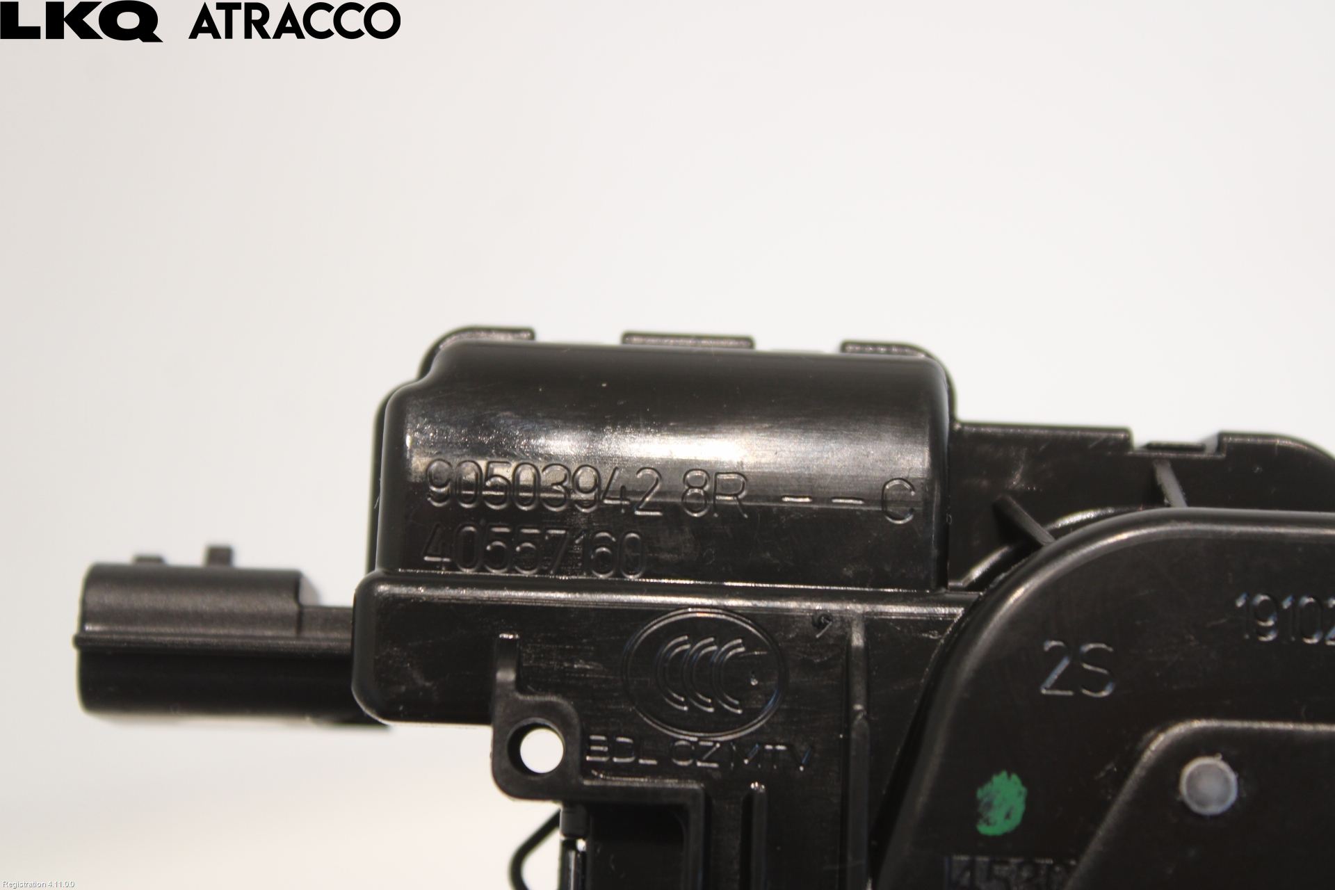 Renault ZOE/E-TECH 13- Bakluke-Lokk Låsekasse