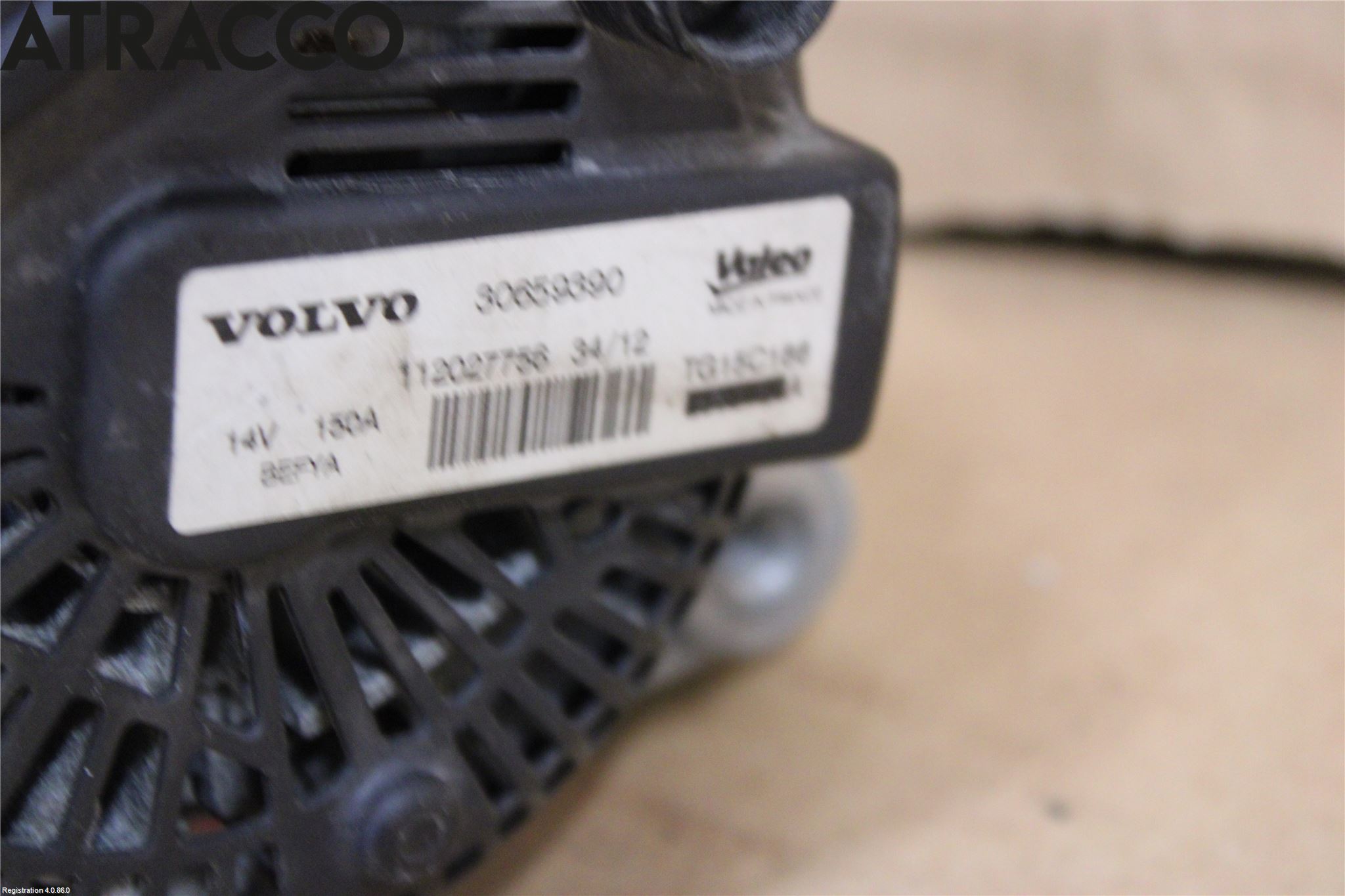 Volvo S80 07-13 Dynamo