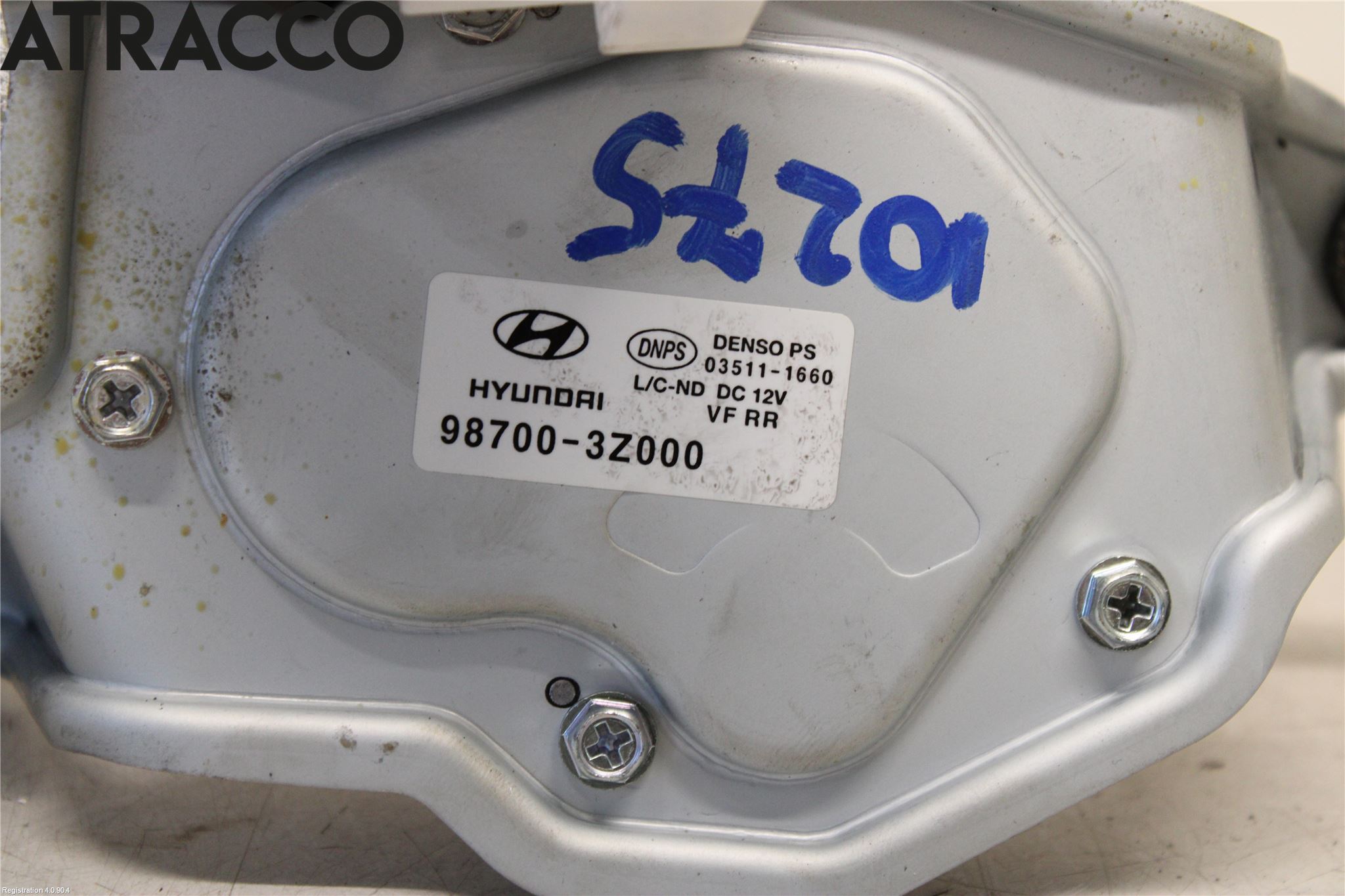 Hyundai i40 08-15 Viskermotor Bakluke