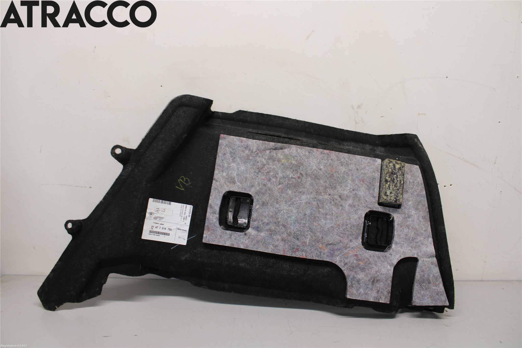 BMW i3 I01 13-22 Innr Bagasjeromkledsel