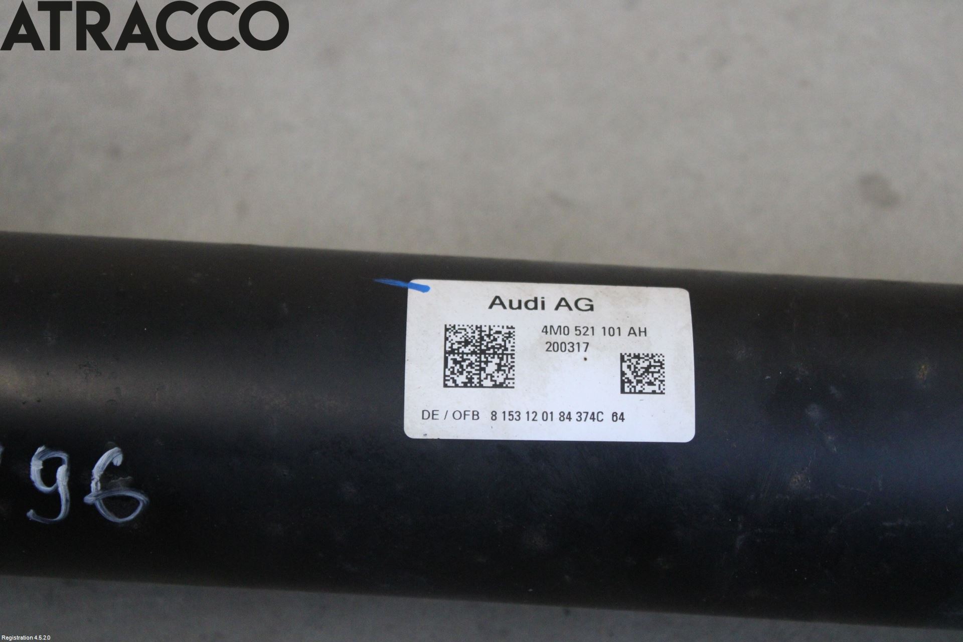 Audi Q7/SQ7 Mellomaksel Kompl