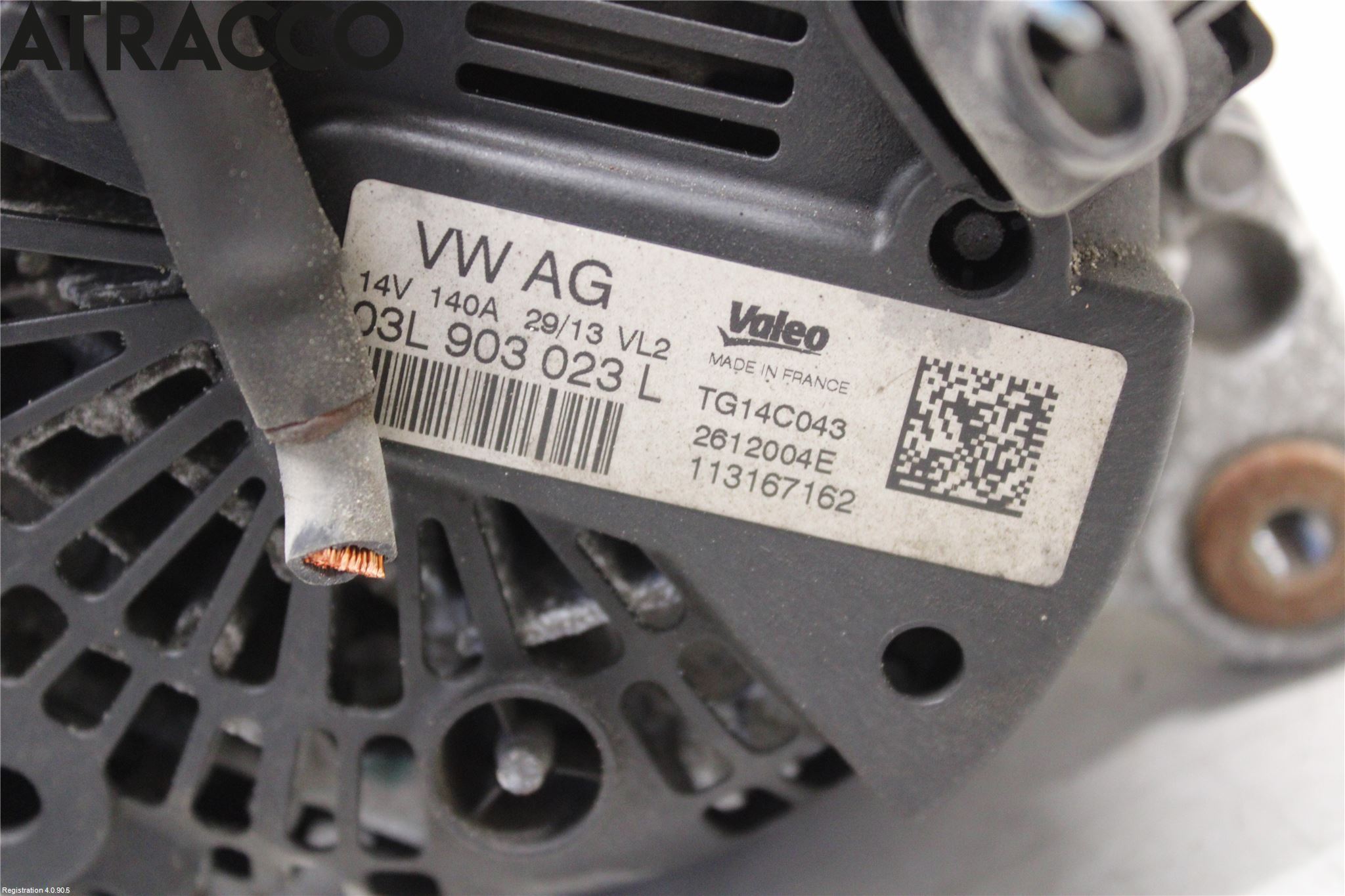 Volkswagen VW GOLF / E-GOLF VII 13-20 Dynamo