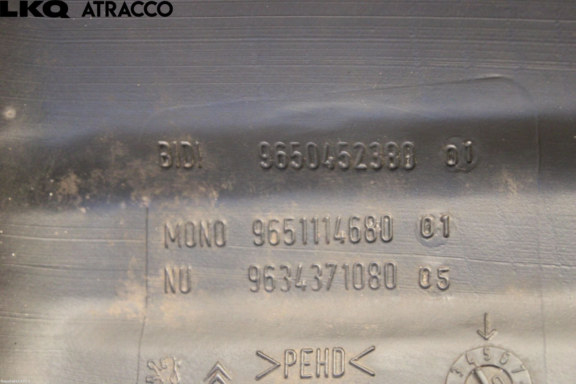 Peugeot 307     01-05 Spylerbeholder Frontrute-Lykte