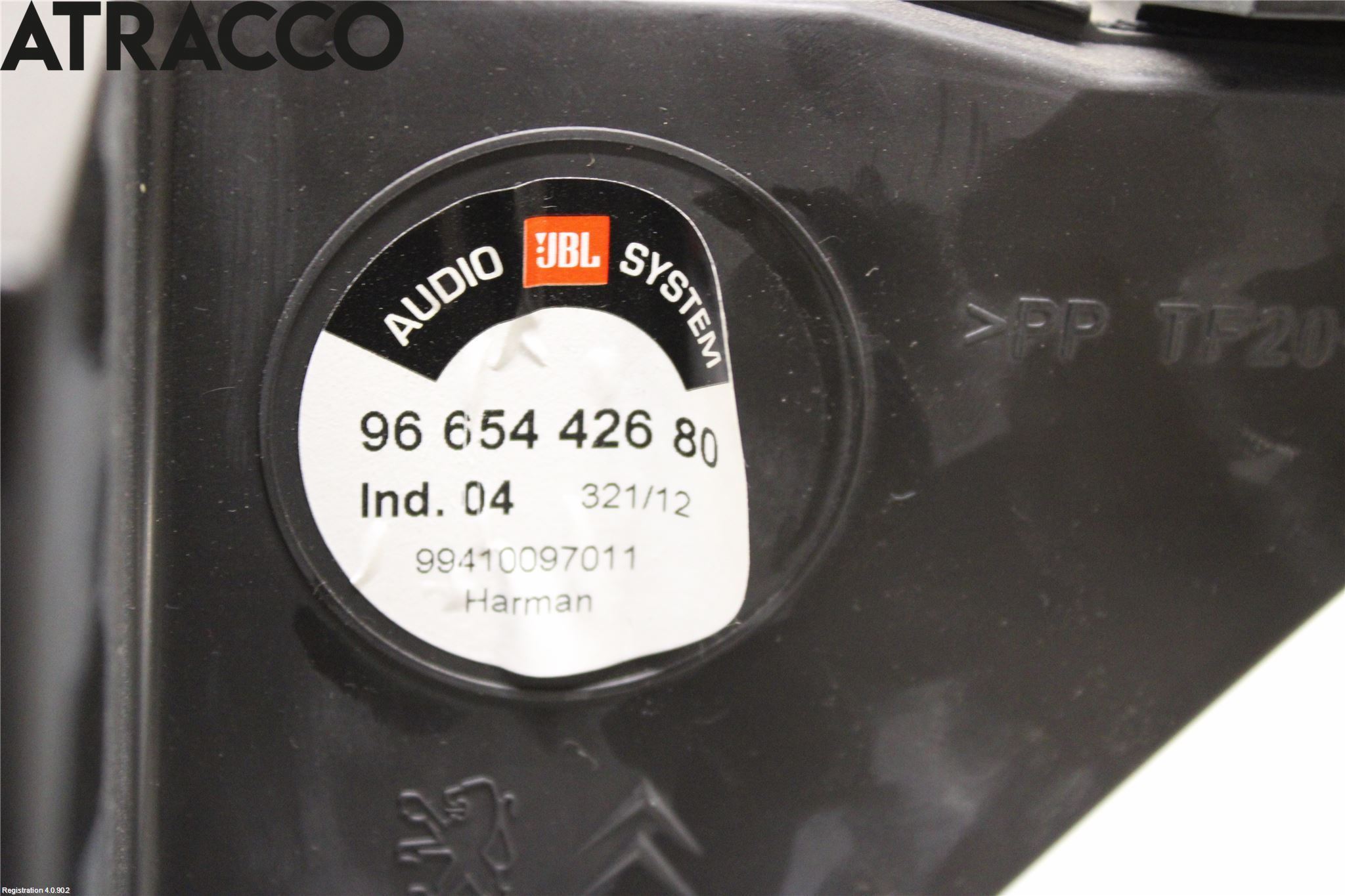 Peugeot 508 11-18 Innr Høyttaler