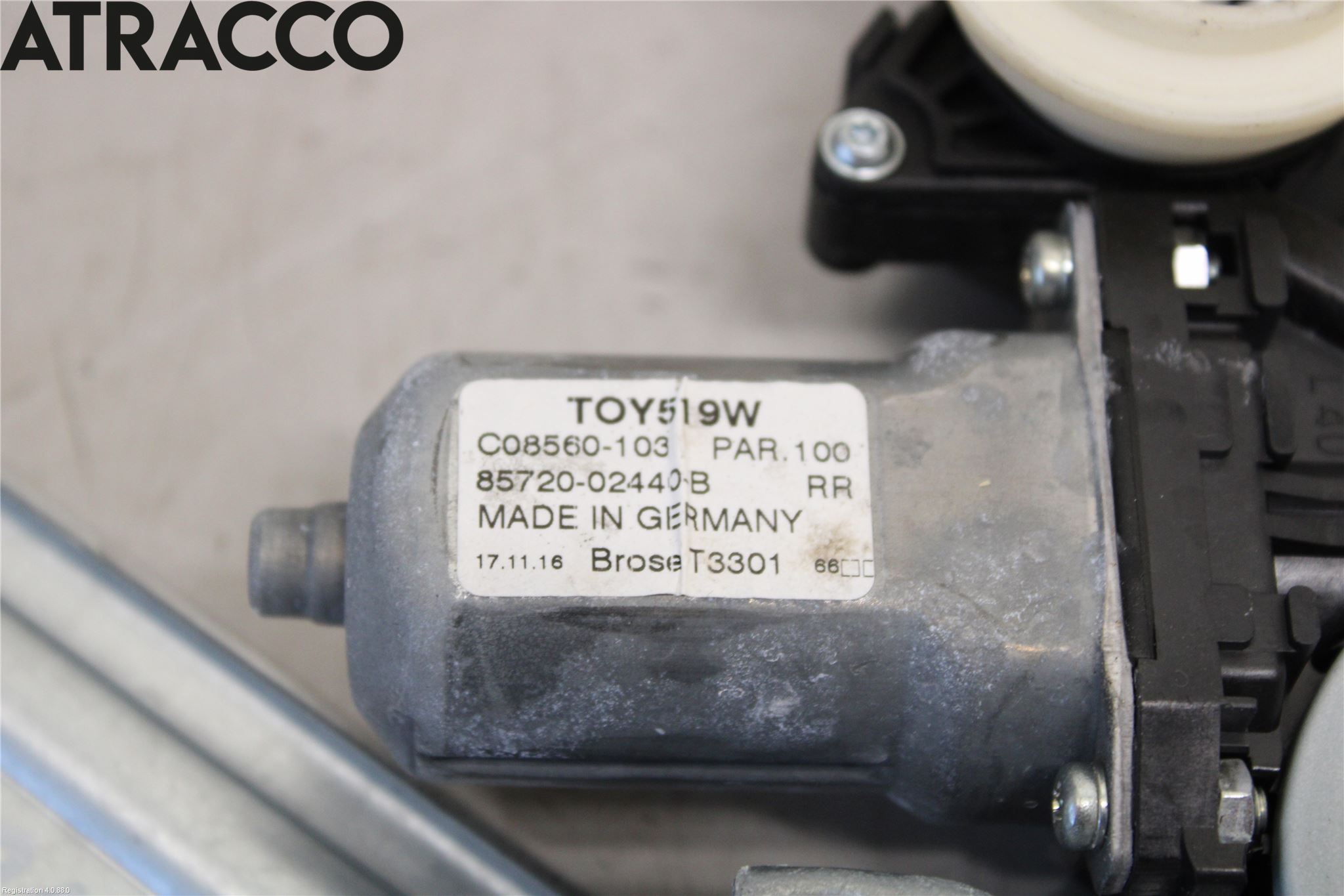 Toyota AURIS 13-19 Vindusheismotor