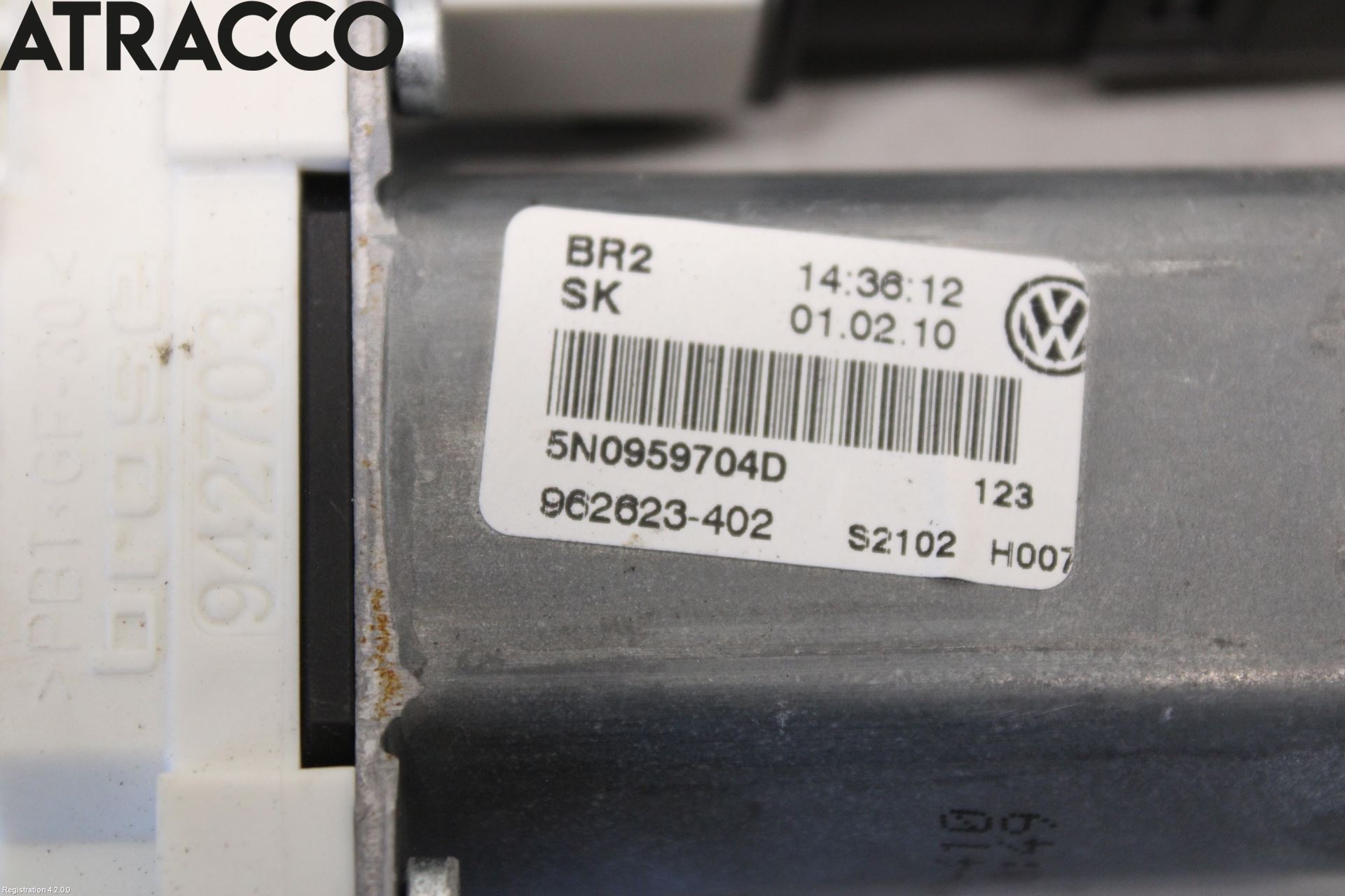 Volkswagen VW TIGUAN 07-16 Vindusheismotor