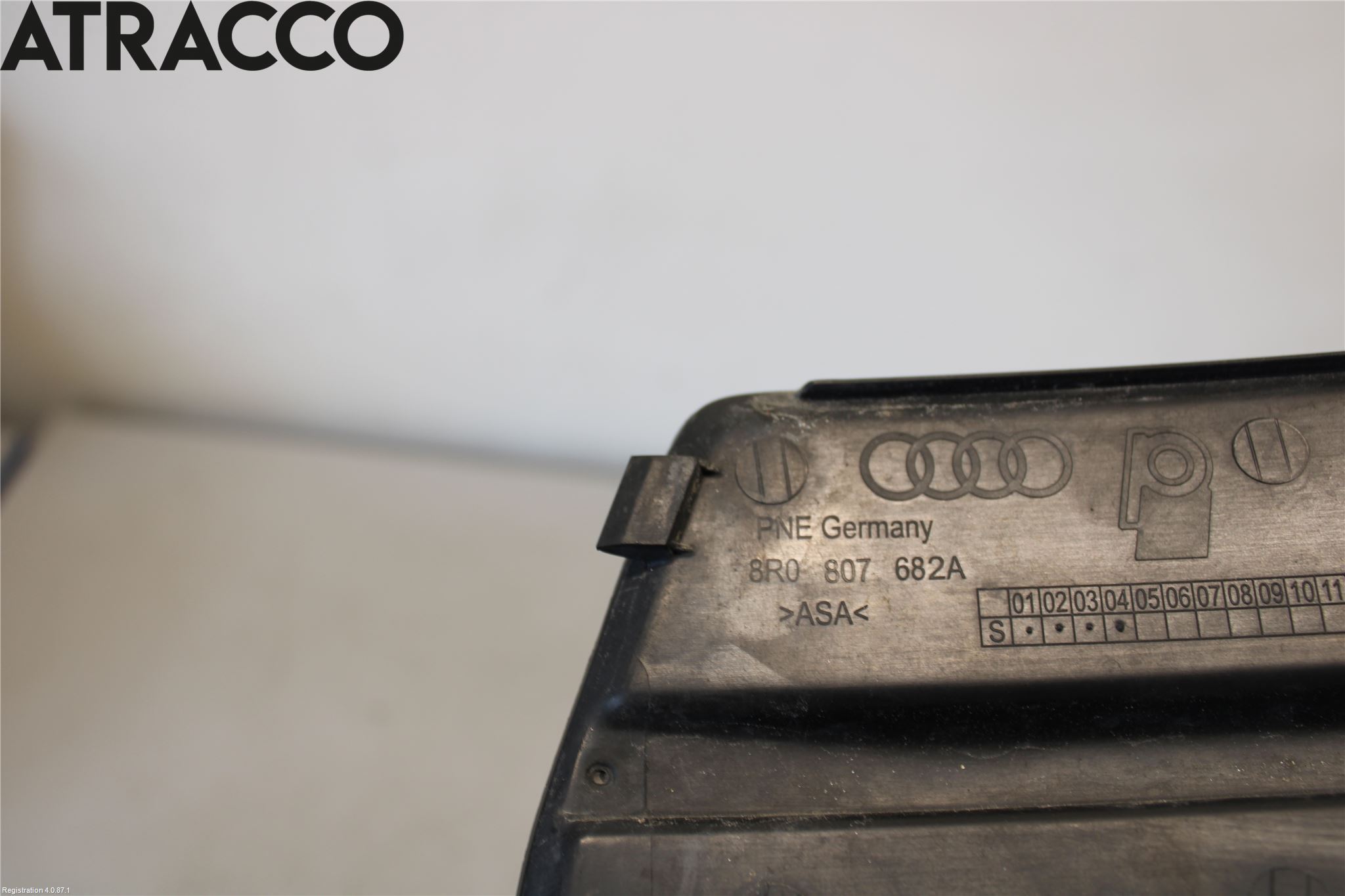 Audi Q5 09-16 Frontlykt Kurve-Tåkelys Ramme