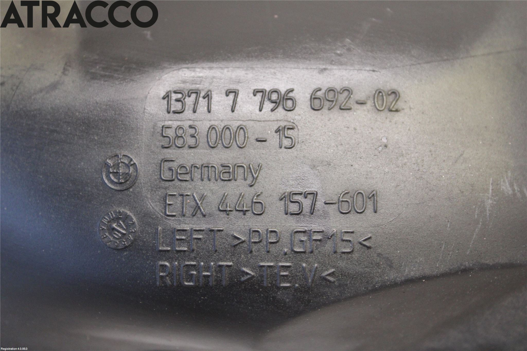 BMW 5 E60/61 Sed/Tou 02-10 Luftstyring Front