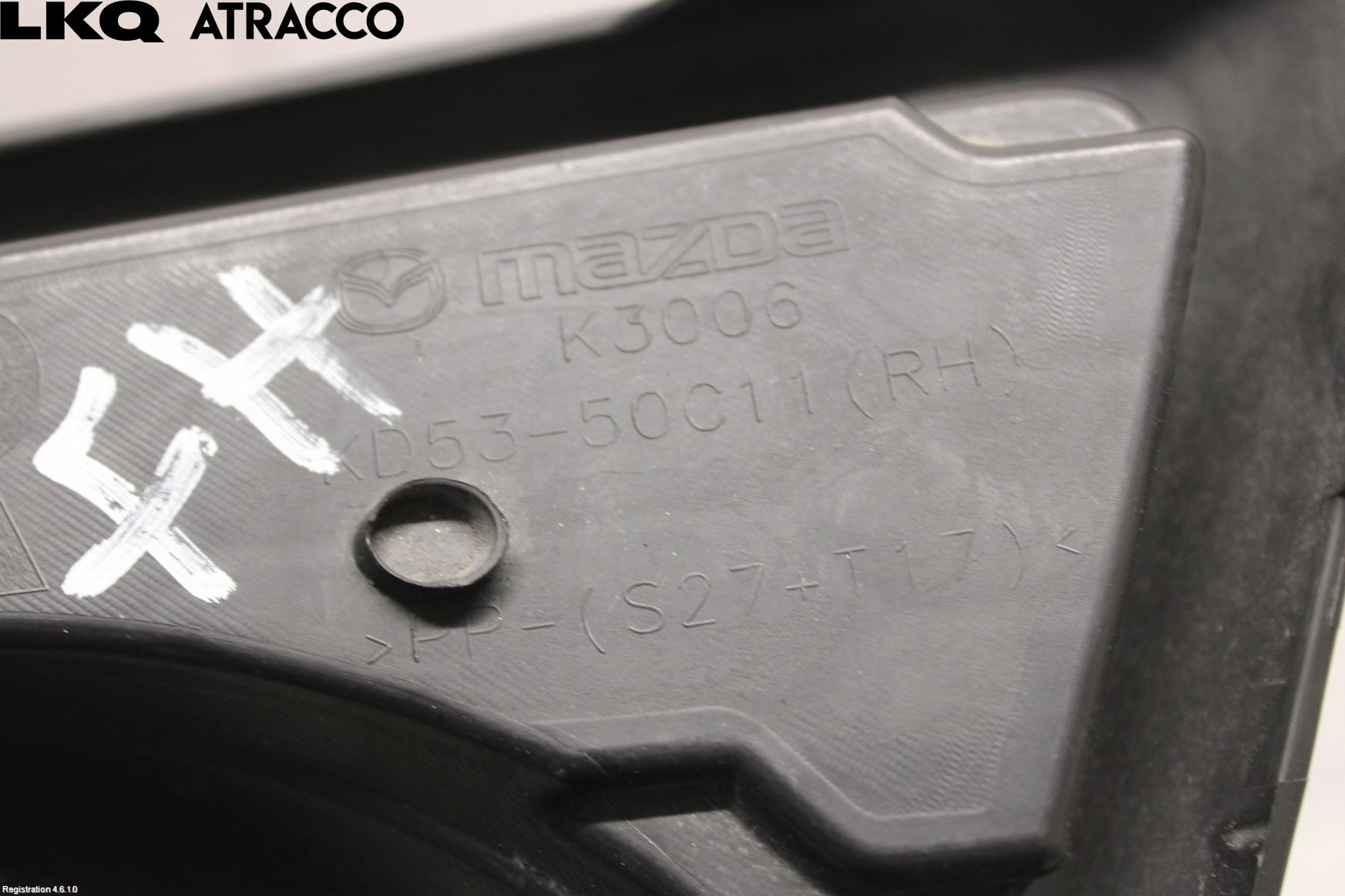 Mazda CX-5 12-17 Frontlykt Kurve-Tåkelys Ramme