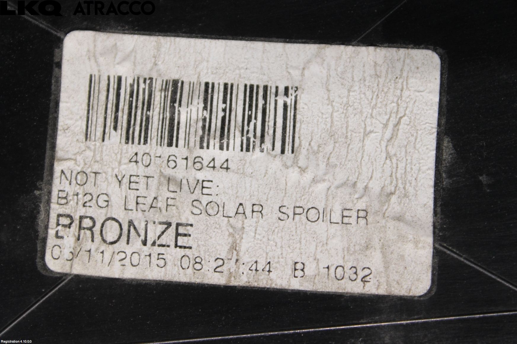 Nissan LEAF 11-17 Spoiler Bakluke