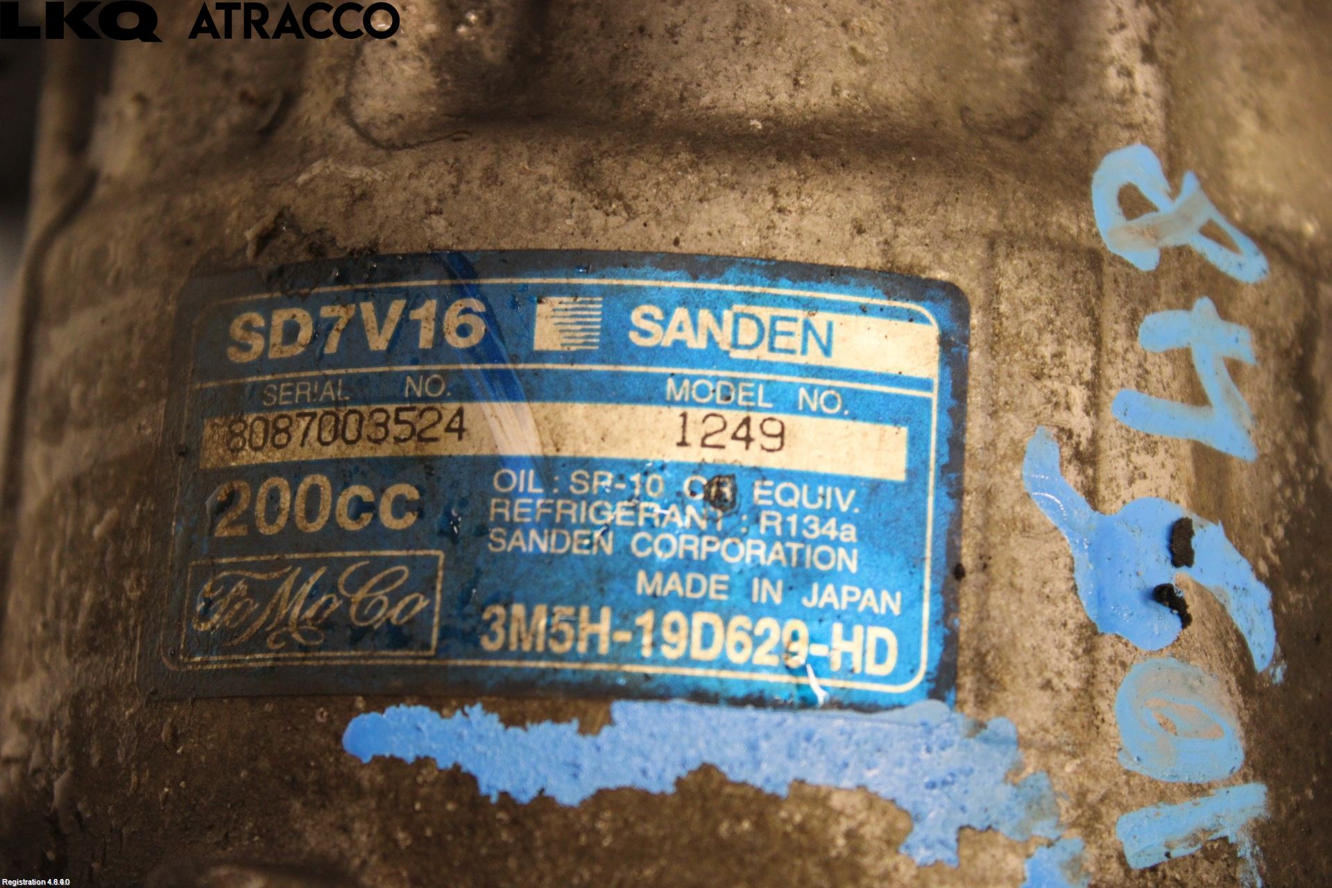 Volvo V50 04-07 Varme Ac Kompressor