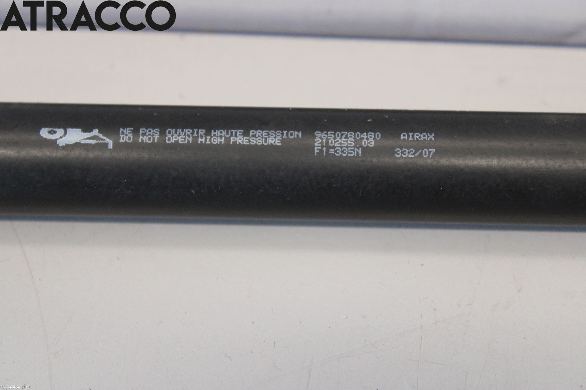 Peugeot 207 Bakluke Demper-Gassfjær