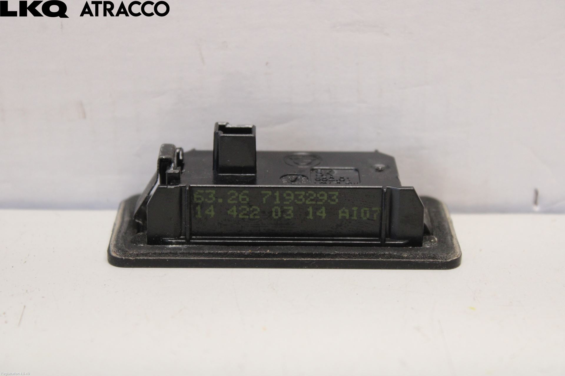 BMW X1 E84 10-15 Skilt Belysning