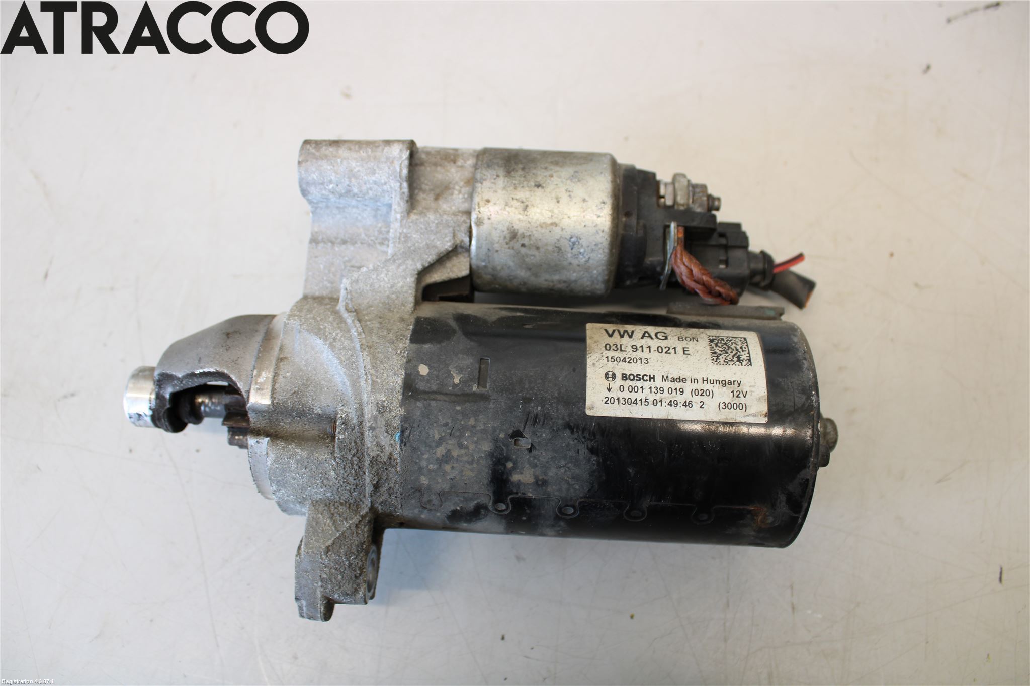 Audi A4/S4 08-11 Startmotor Diesel