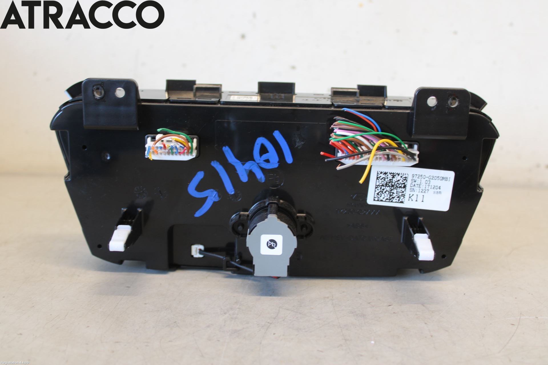 Hyundai IONIQ AE 17-22 Varme Ac Betjening-Display