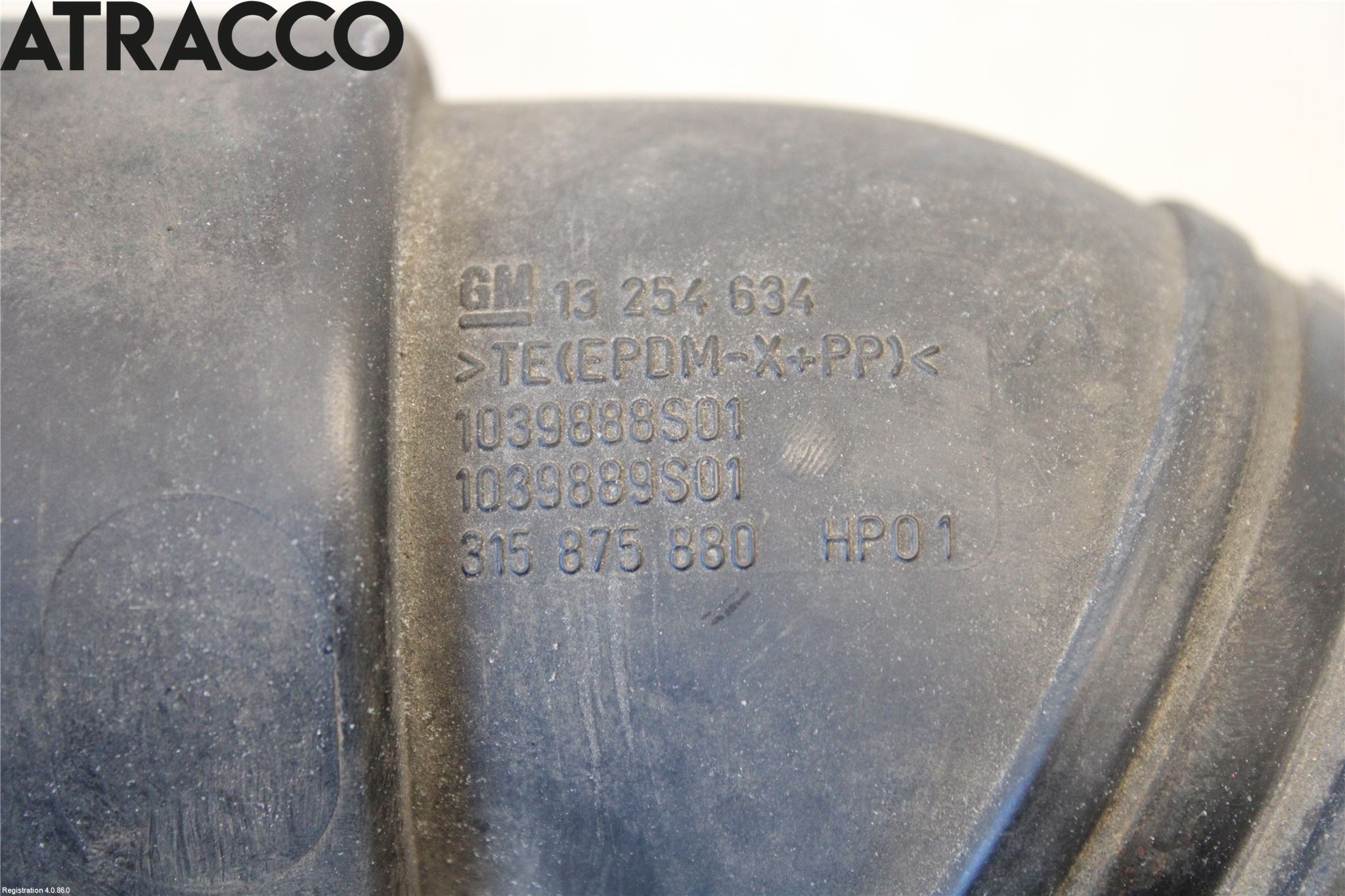 Opel ZAFIRA C 12-19 Inns Gummibelg - Slange