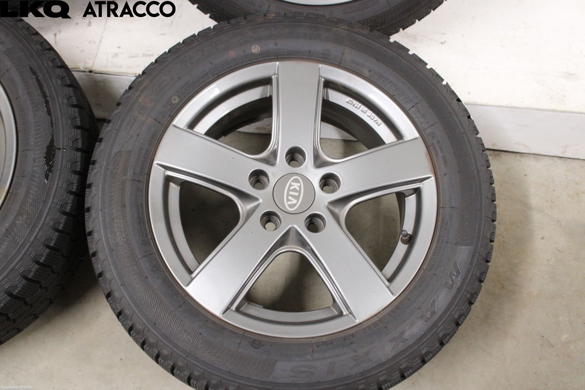 Kia SOUL 09- Dekk Vinter På Alu Felg 4Stk