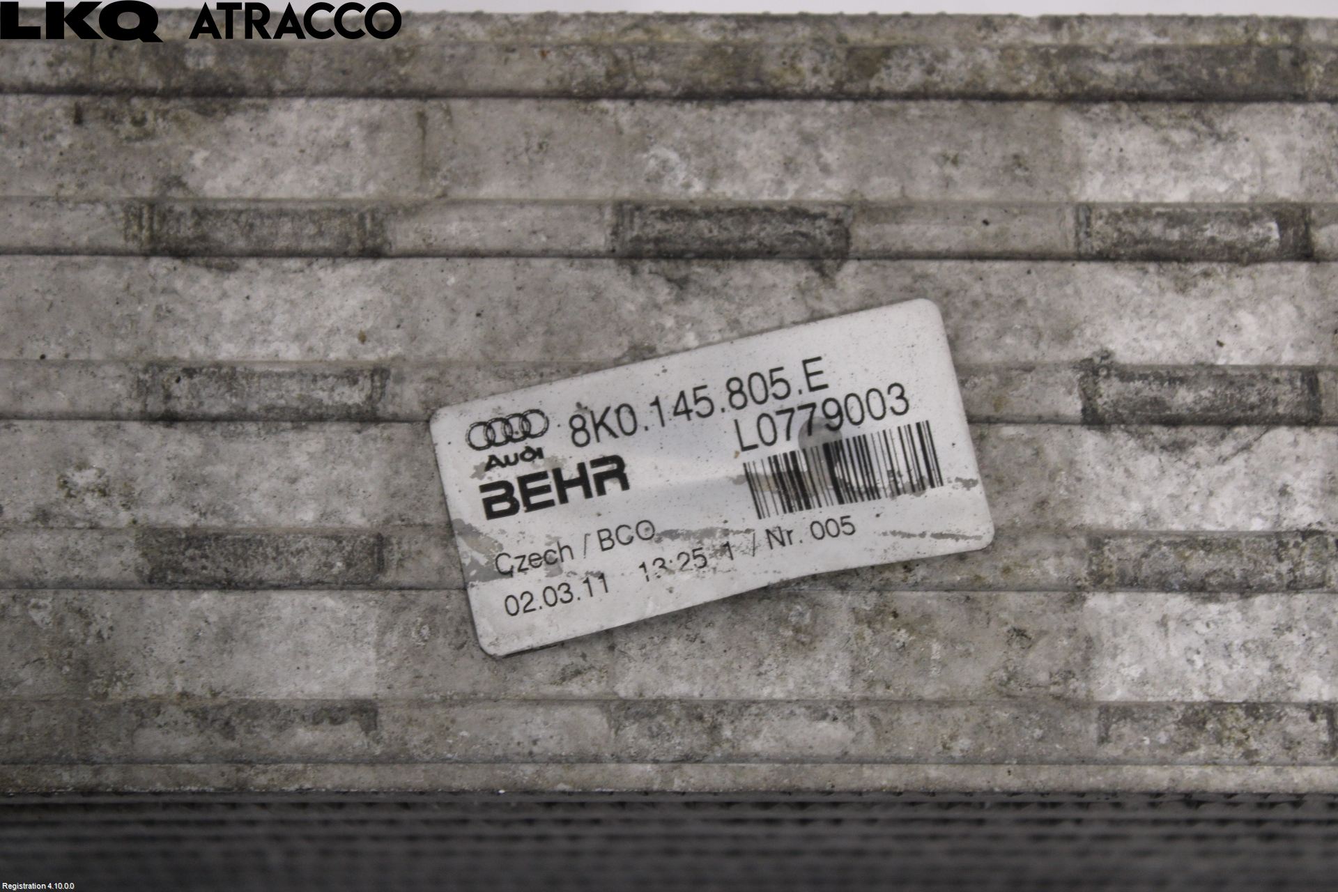 Audi A7/S7 4G 11-17 Intercooler Radiator