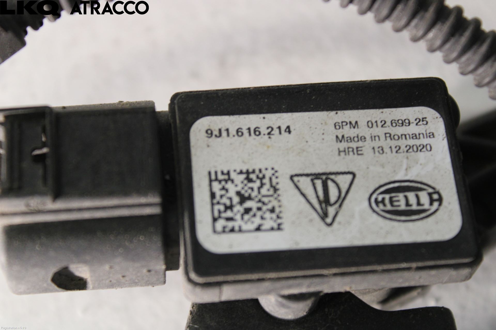 Porsche TAYCAN 20- Sensor Lysinnstilling