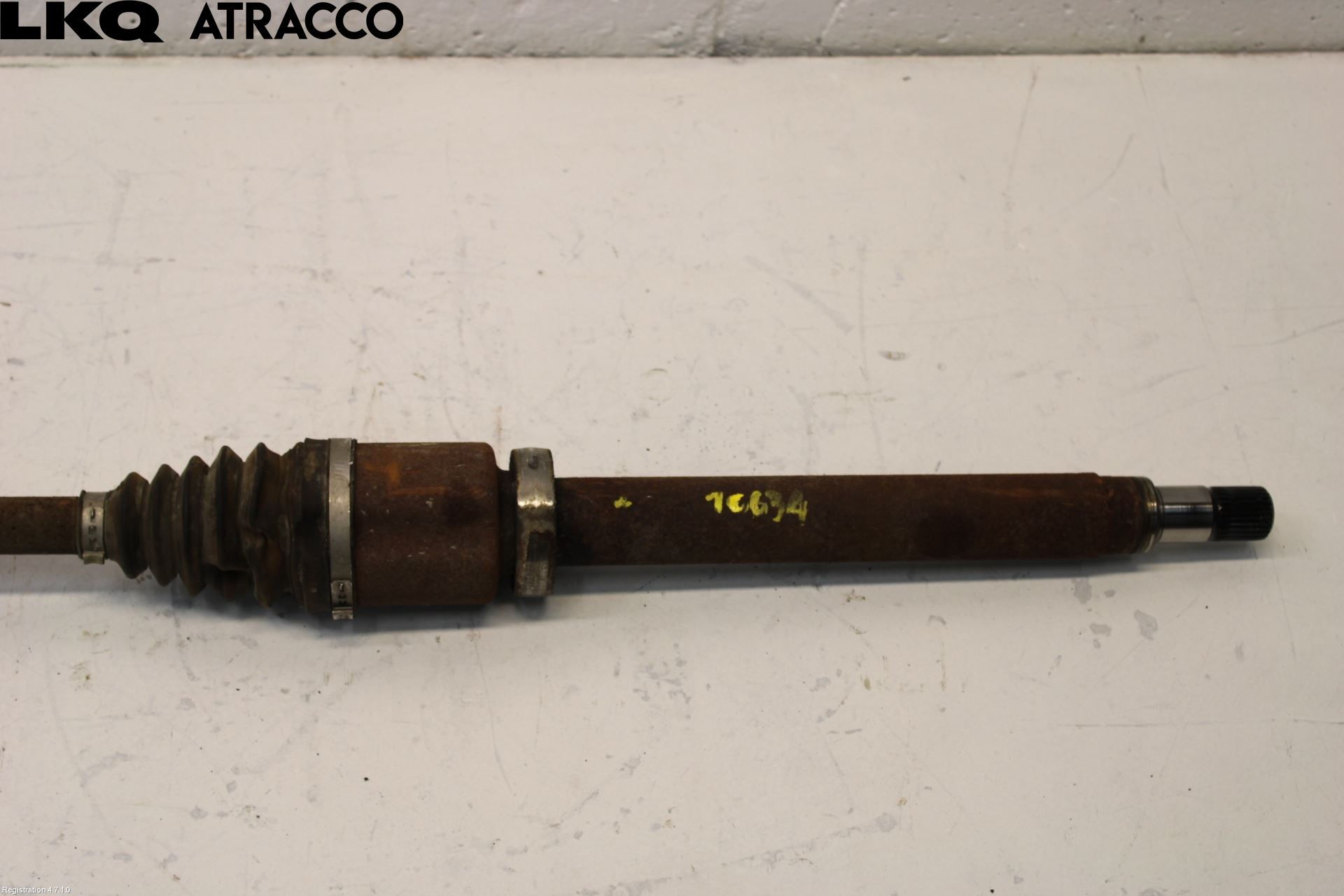 Ford TRANSIT/TOURNEO CONNECT 13-22 Drivaksel Foran Kompl Høyre