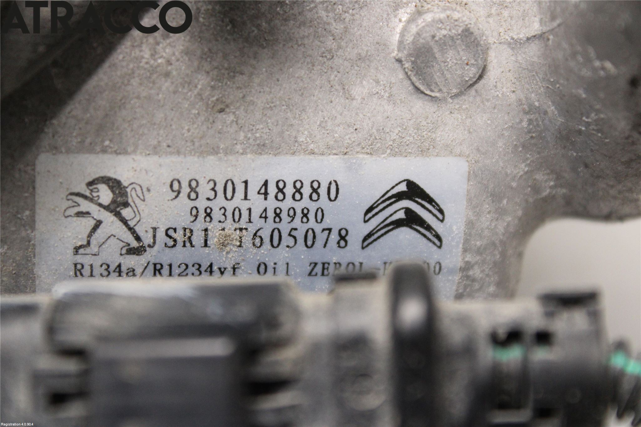 Citroen JUMPY 07-16 Varme Ac Kompressor