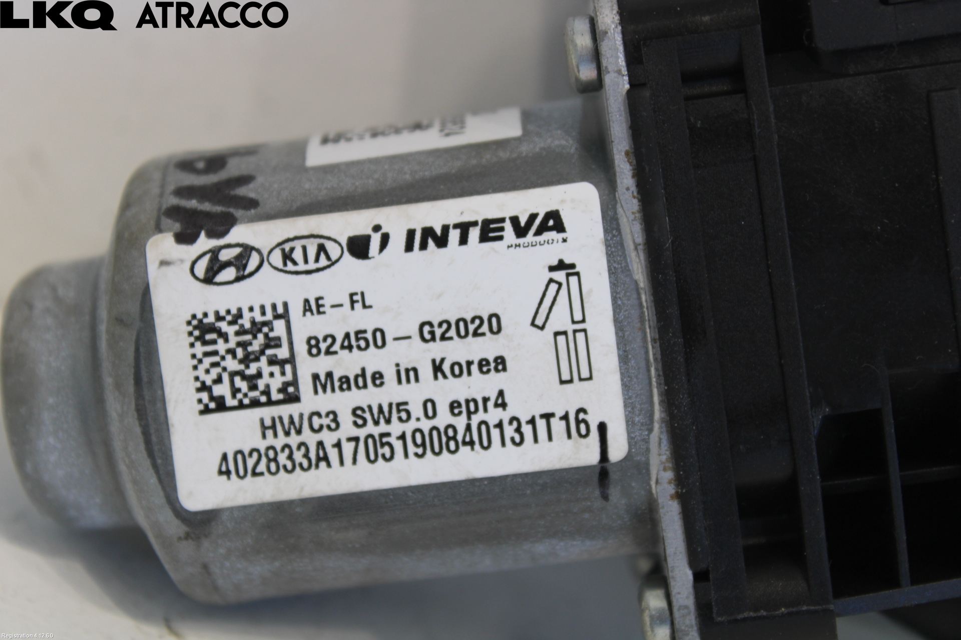 Hyundai IONIQ AE 17-22 Vindusheismotor