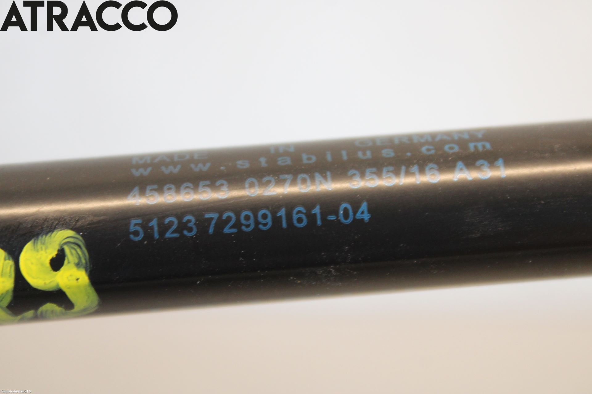 BMW i3 I01 13-22 Panser Demper-Gassfjær