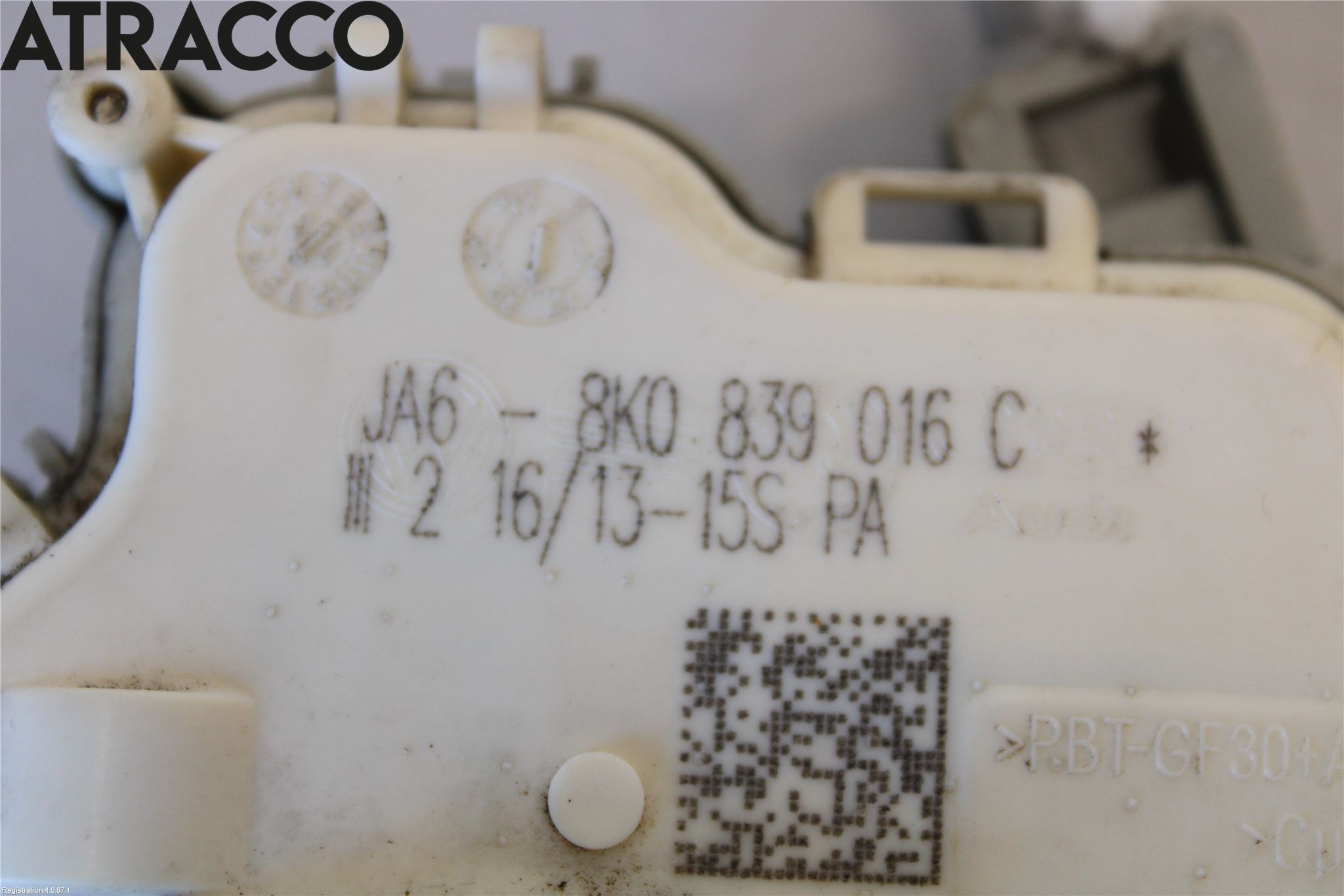 Audi A4/S4 08-11 Dørlås - Låsekasse