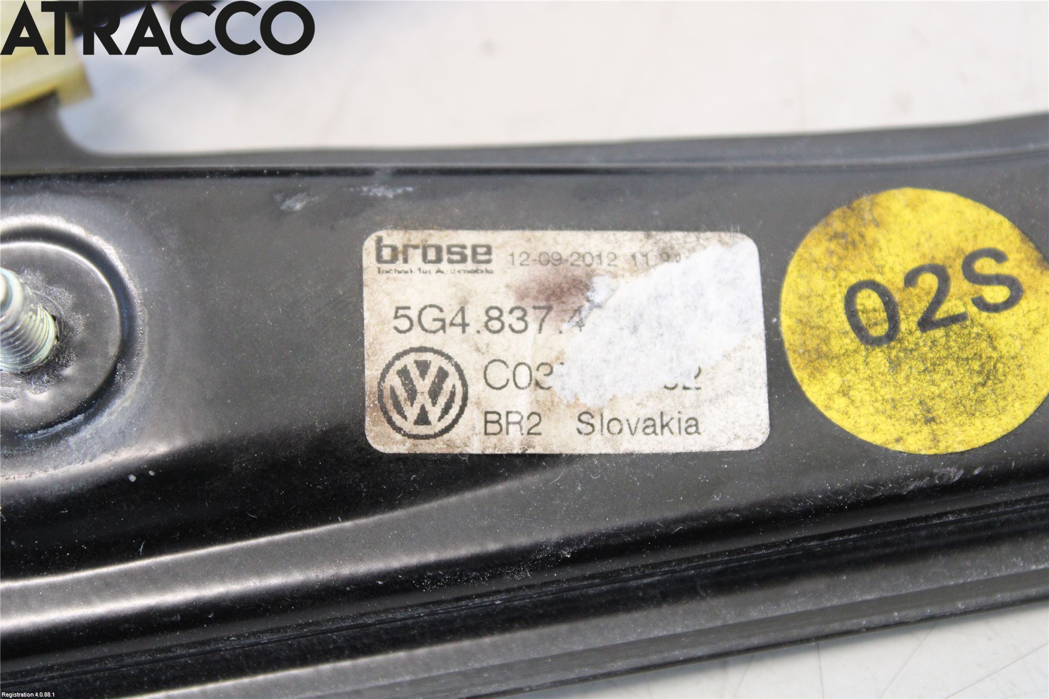 Volkswagen VW GOLF / E-GOLF VII 13-20 Vindusheis