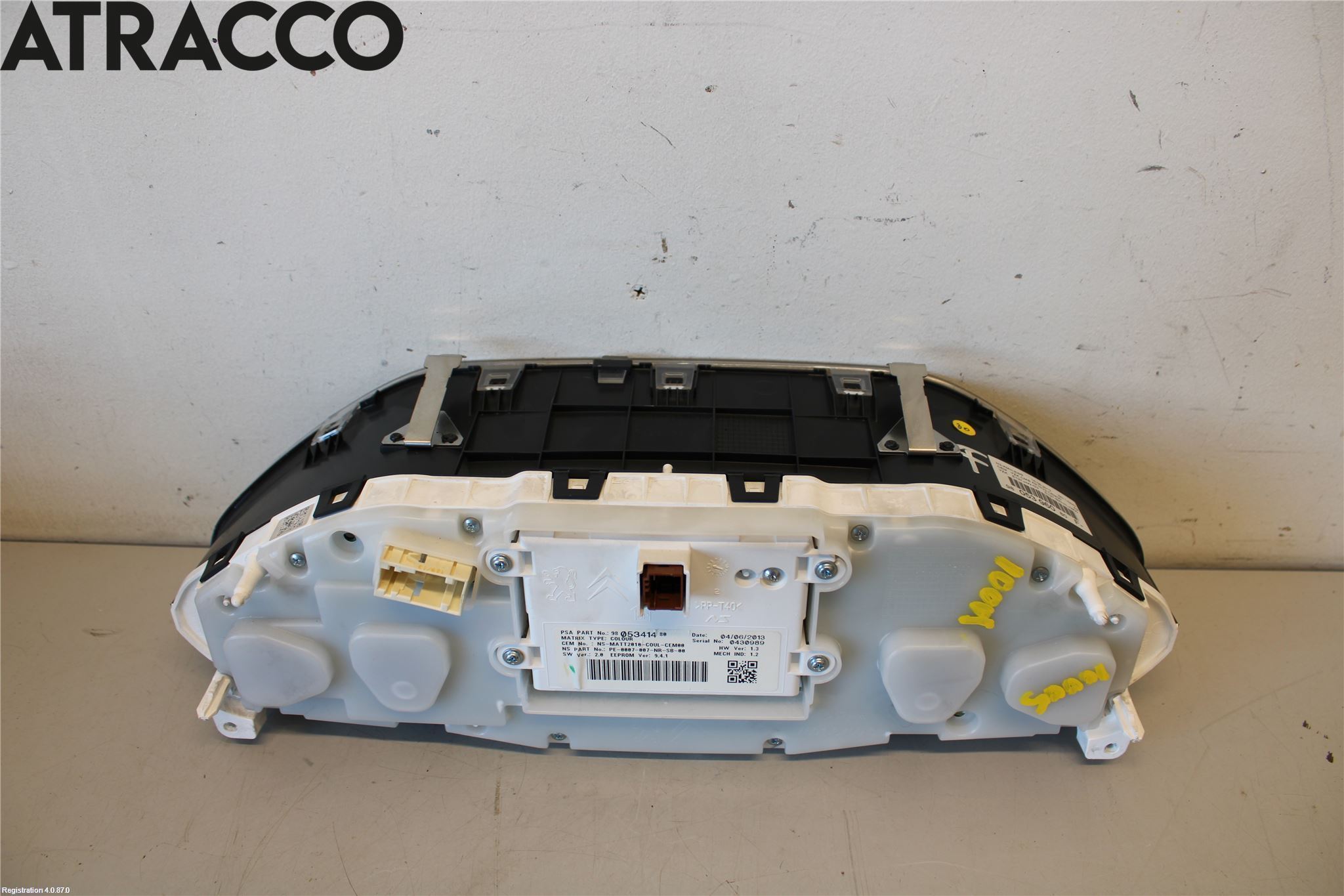 Peugeot 2008 13-20 Instr Kombinert