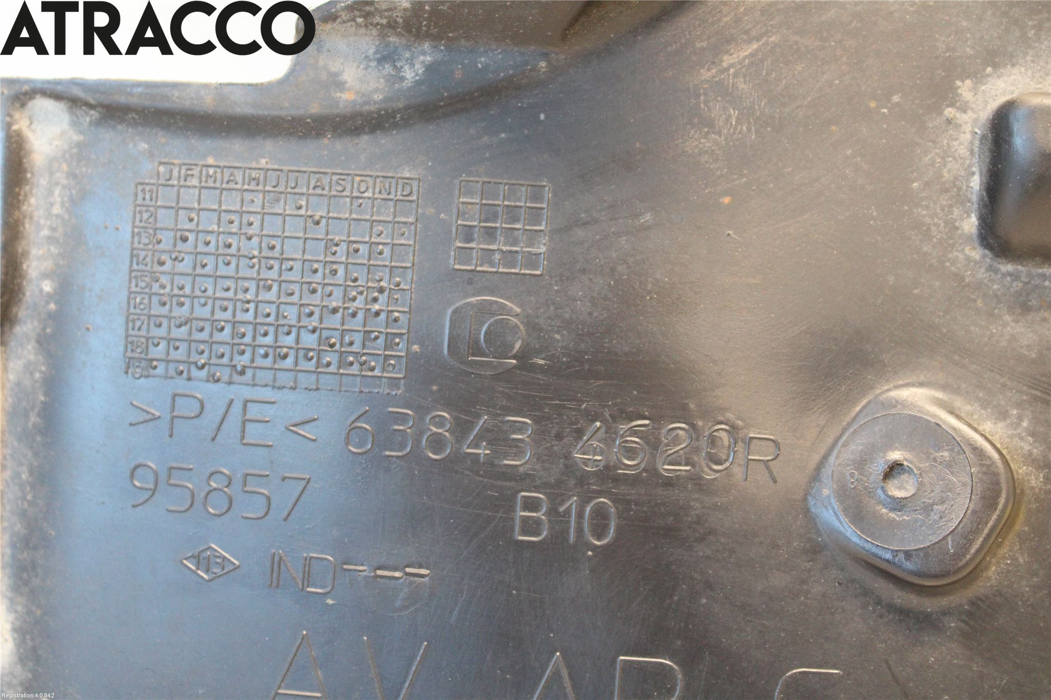 Renault ZOE/E-TECH 13- Skjerm Indre