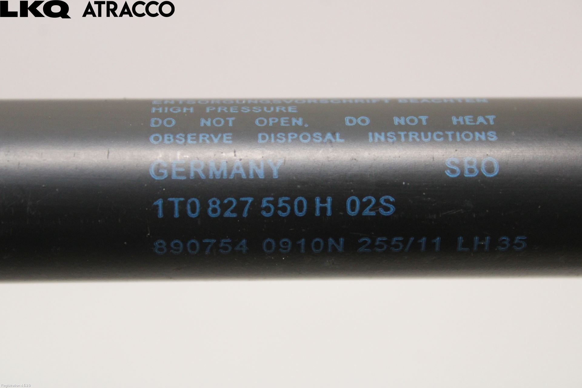 Volkswagen VW TOURAN 10-15 Bakluke Demper-Gassfjær