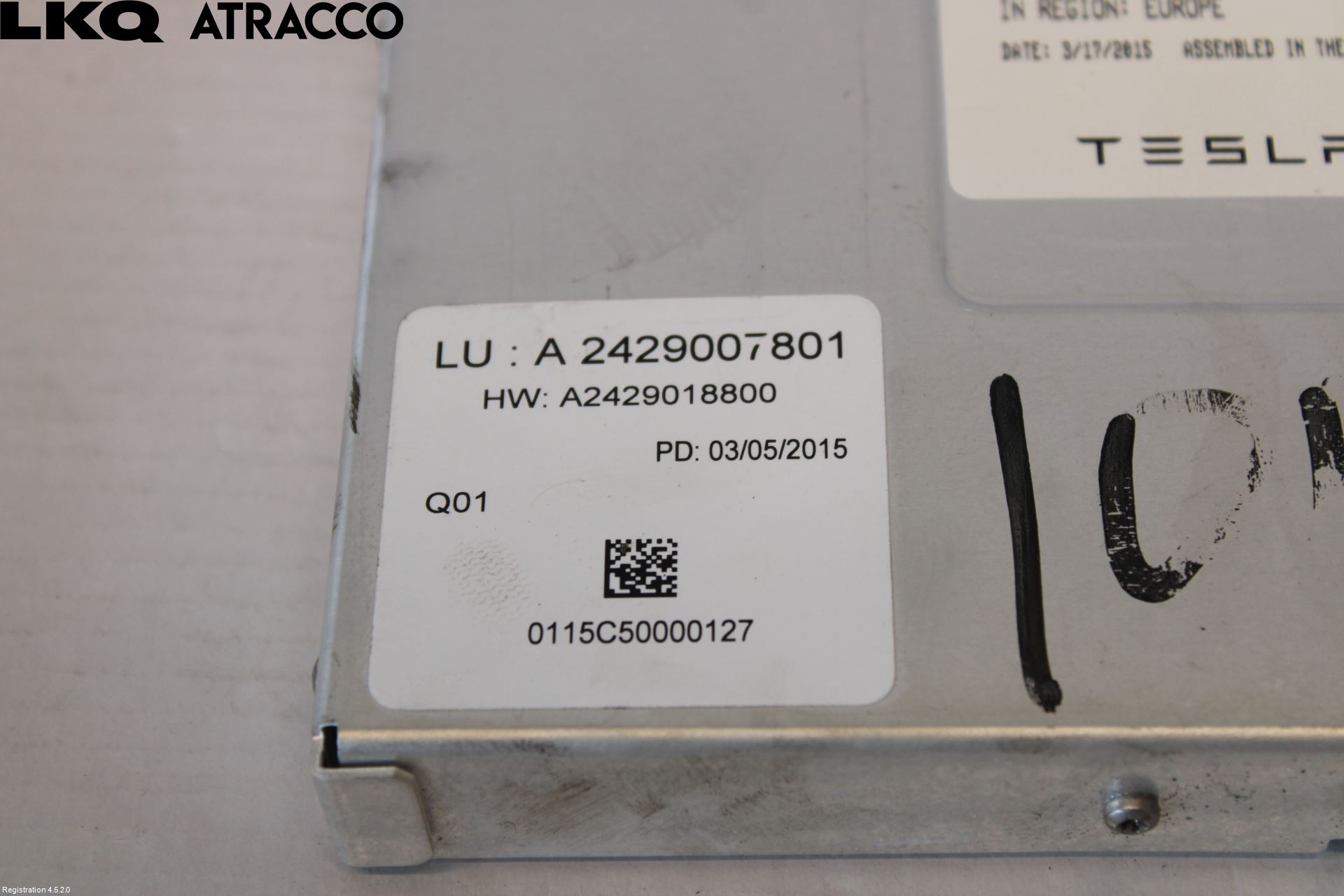 Mercedes-Benz MB B-KLASS (W246/W242) 12-19 Styreenhet Øvrig