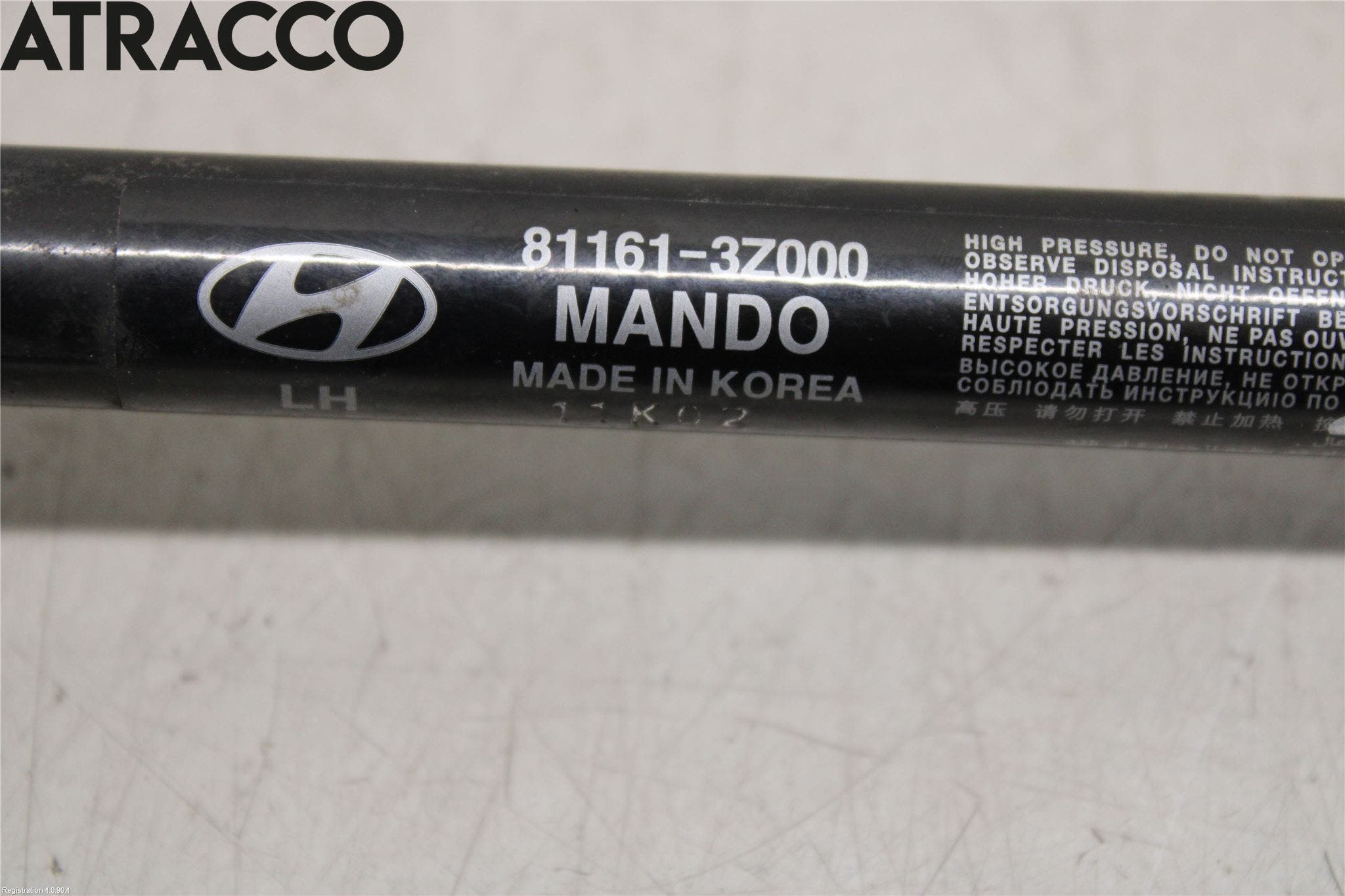 Hyundai i40 08-15 Panser Demper-Gassfjær