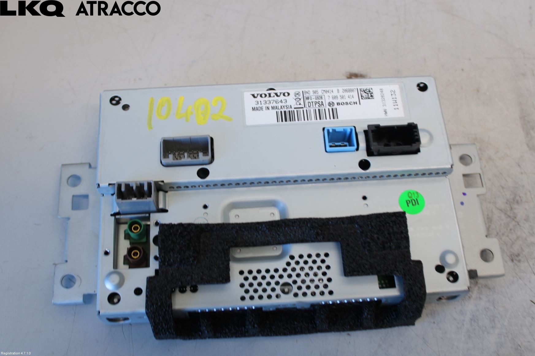 Volvo V60 11-13 Multifunktionsdisplay