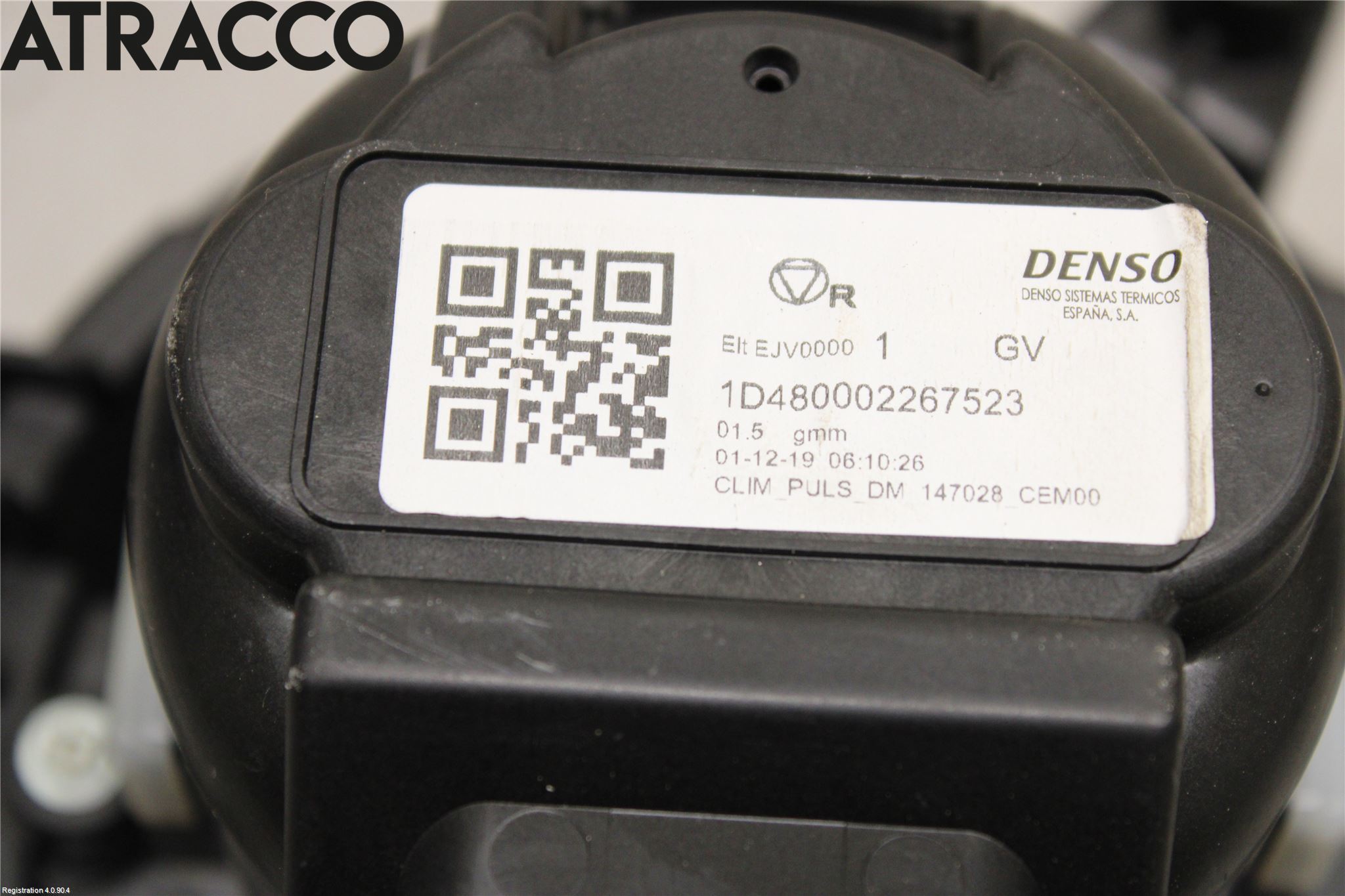 Citroen JUMPY 07-16 Varmeapparat Viftemotor