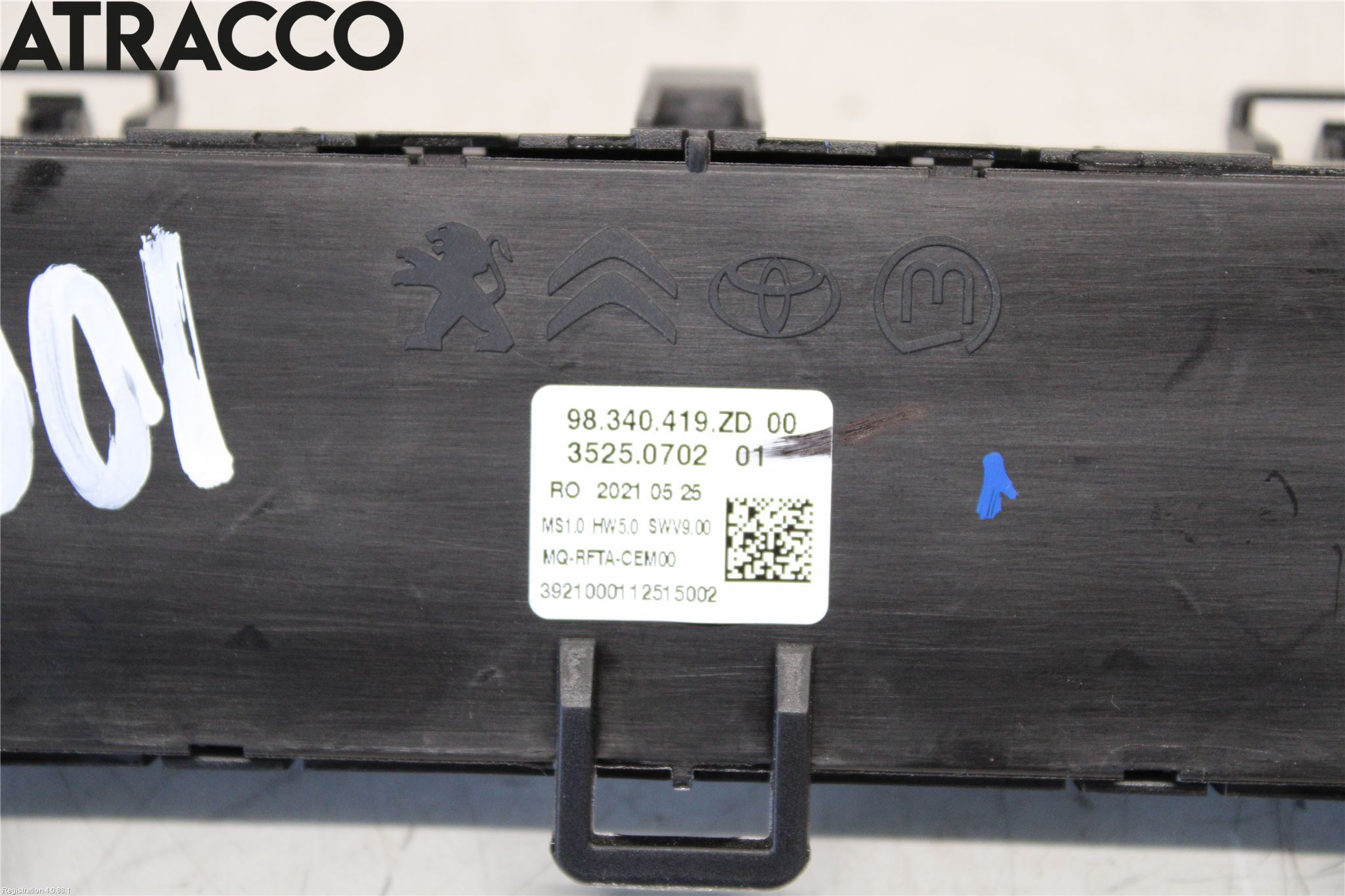 Toyota PROACE II 16- Varme Ac Betjening-Display