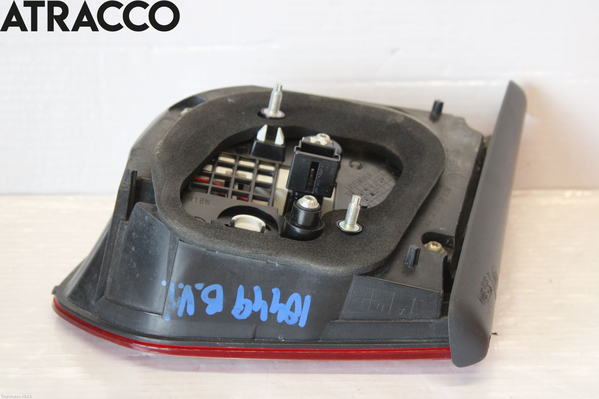 Volkswagen VW GOLF VI 09-13 Baklykt Venstre  På Luke(Indre