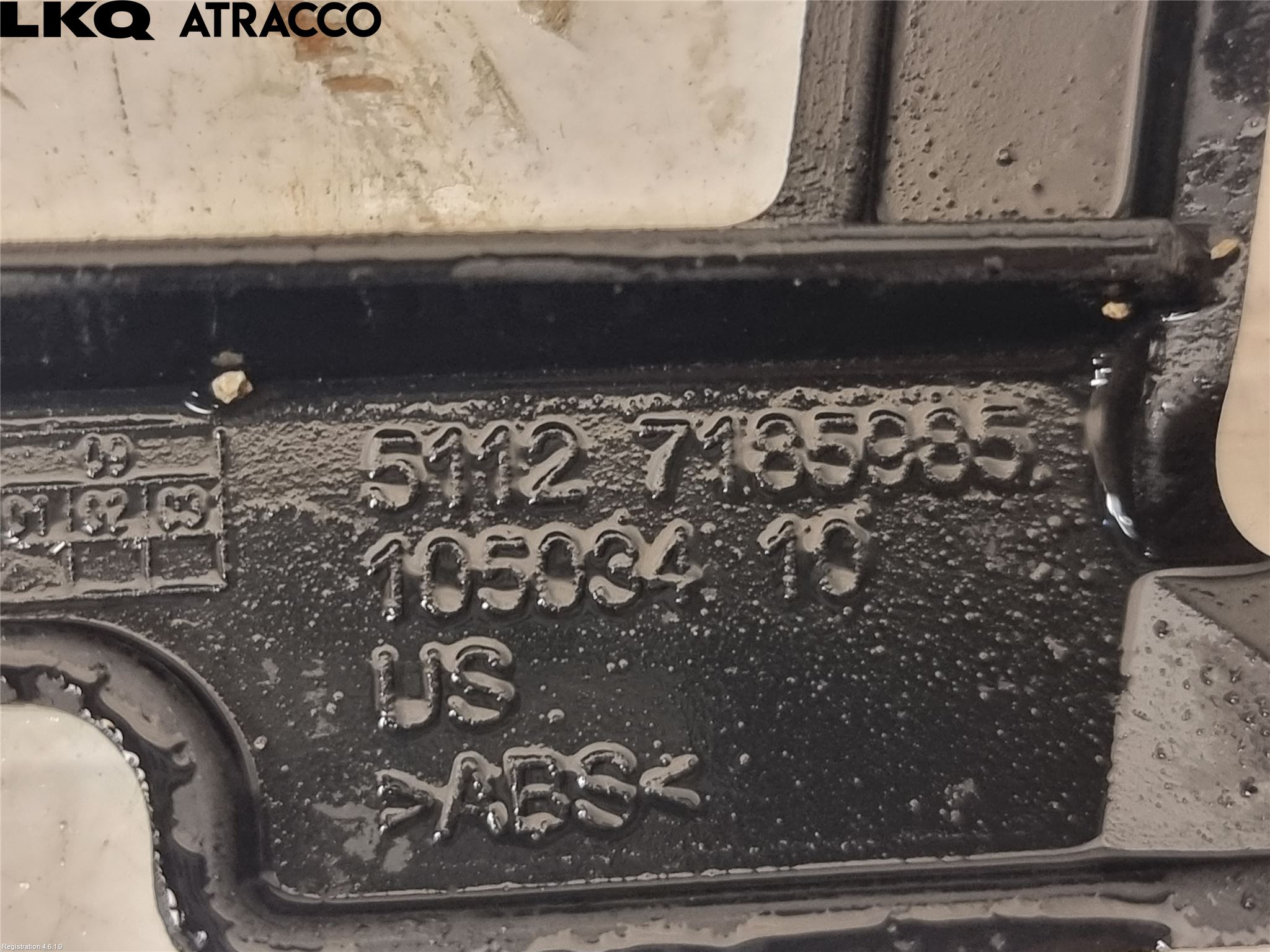 BMW X5 E70 07-13 Støtfangerfeste Bak Venstre