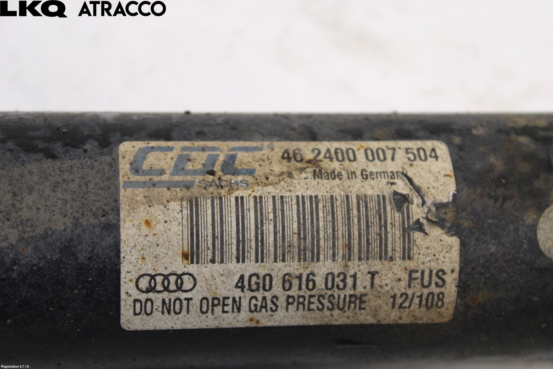 Audi A6 ALLROAD 12-18 Støtdemper Bak