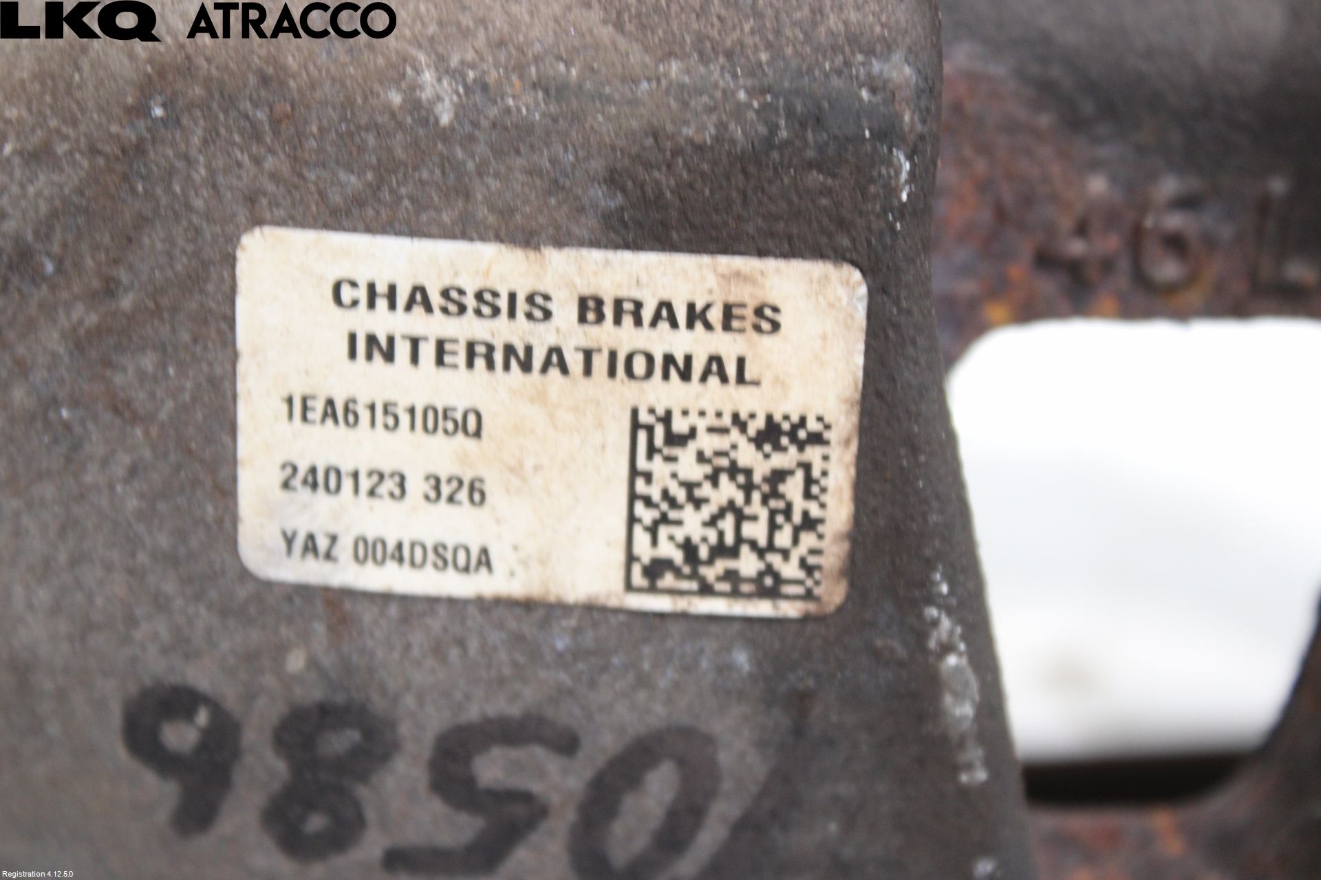 Volkswagen VW ID BUZZ/CARGO 22- Bremsecaliper Foran Venstre